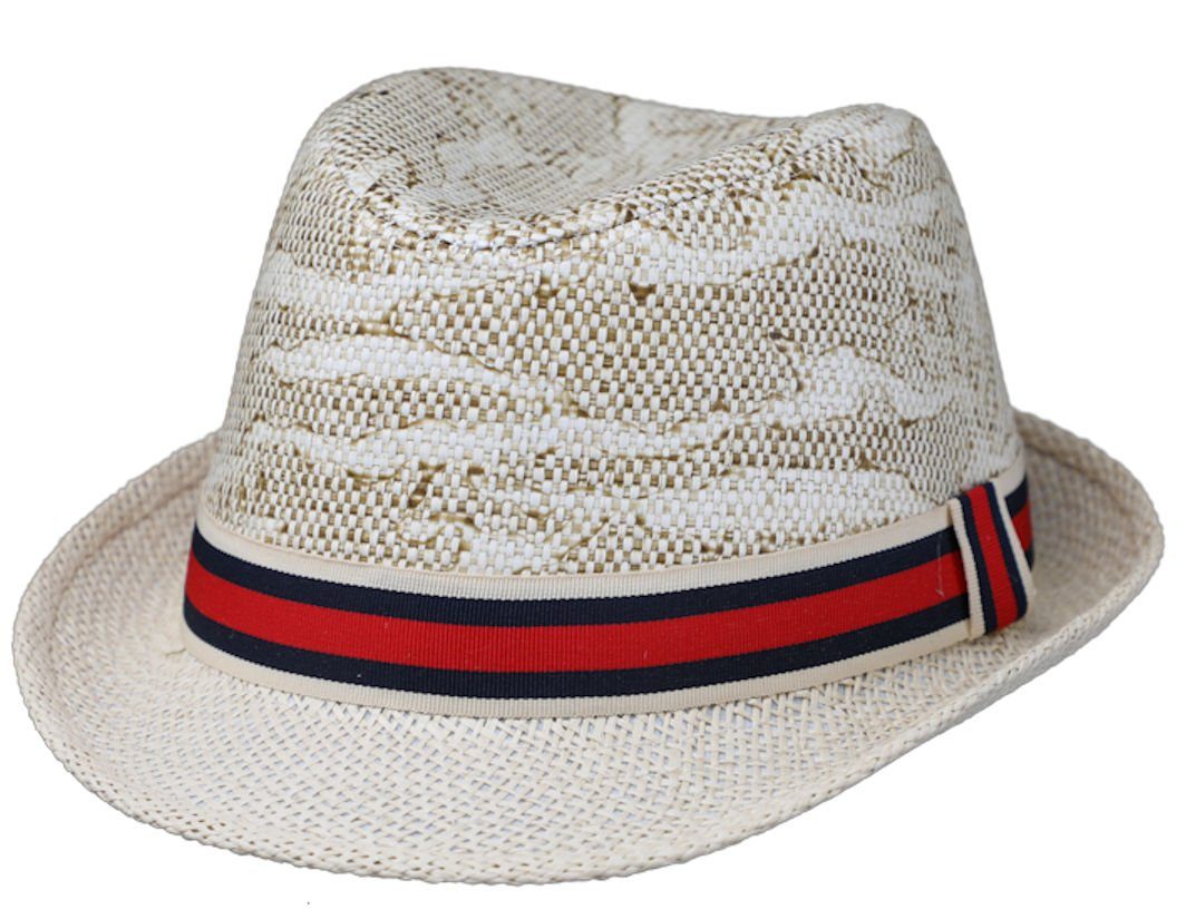 Fiebig Trilby Fiebig Sommer Hut Jungen Trilby gestreiftes Band (kein Set)