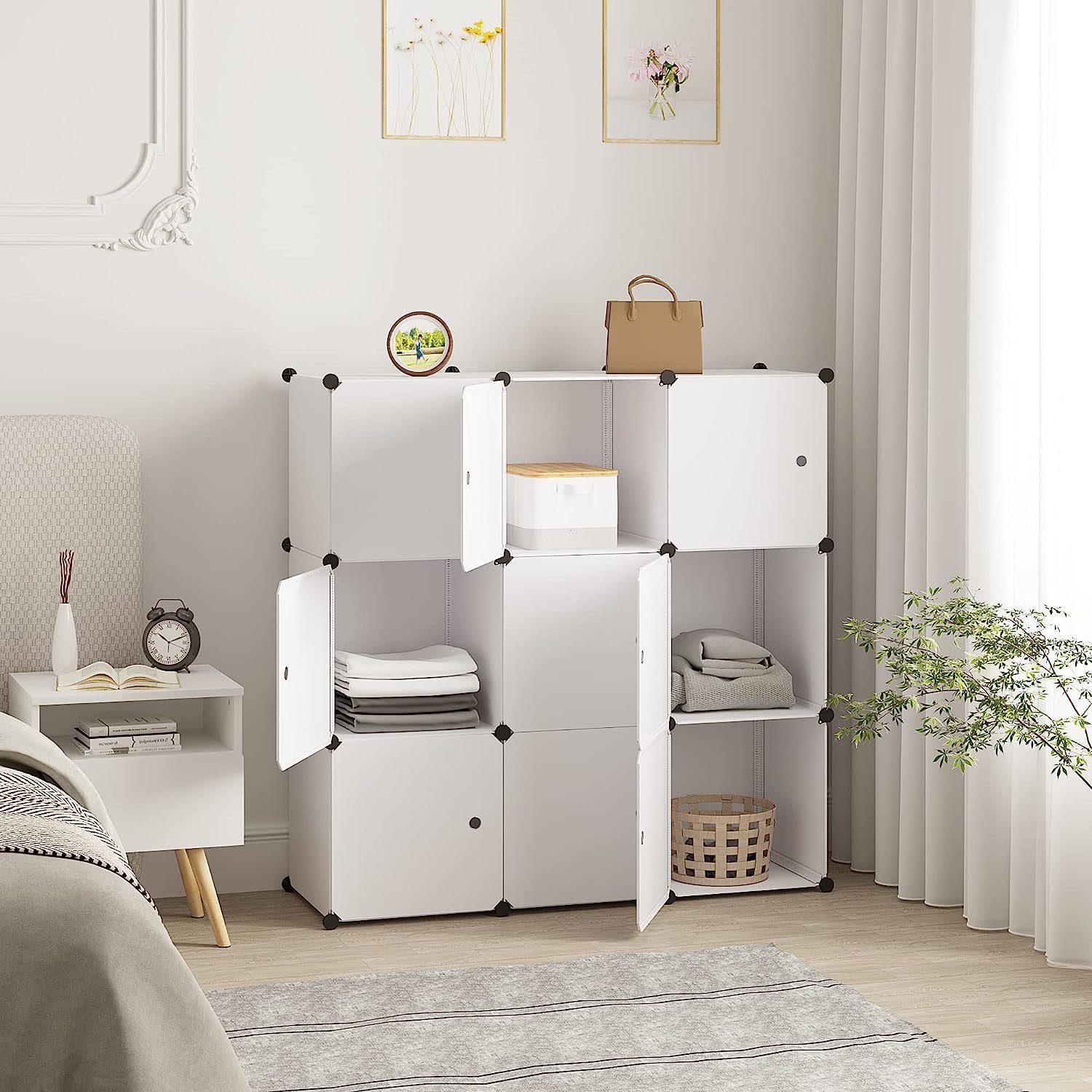 Woltu Aufbewahrungsbox (9 St), DIY Kleiderschrank günstig online kaufen