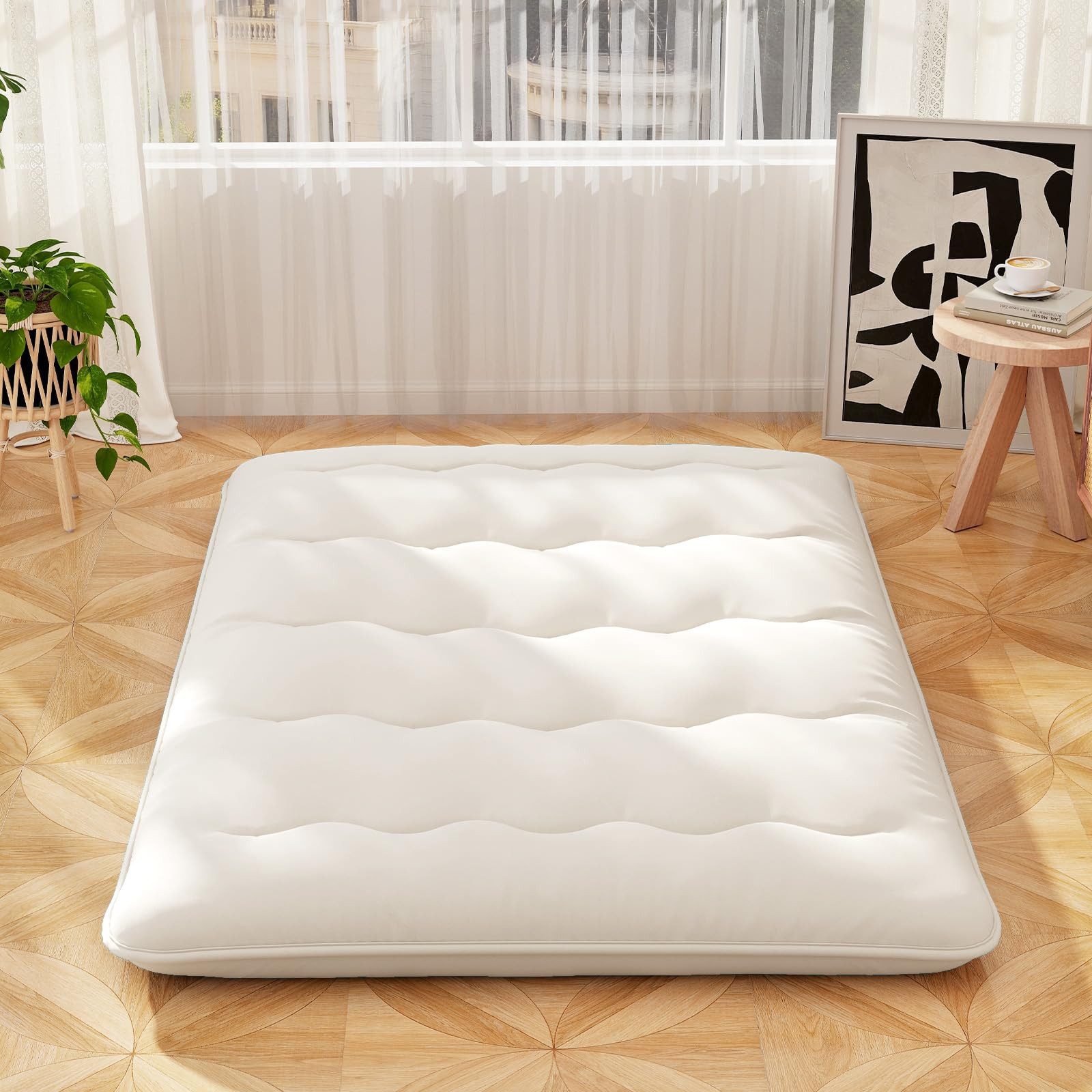 Futonmatratze, COSTWAY, 10 cm hoch, Tatami-Matratze, günstig online kaufen