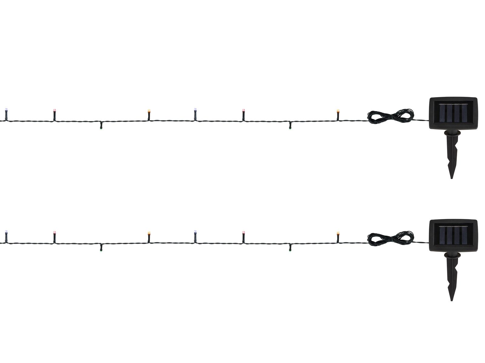 GLOBO LIGHTING LED Solarleuchte, Farbwechsel, LED fest integriert, 2er Set günstig online kaufen