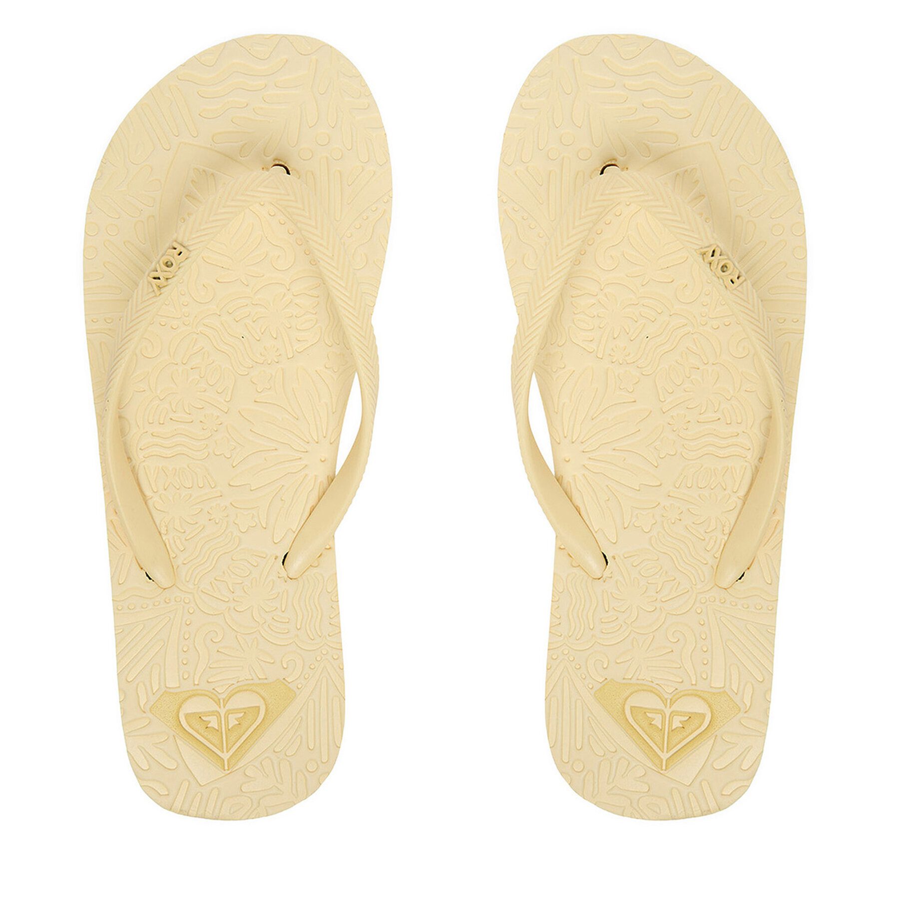 Roxy Gelbe Flip-Flops von Roxy für Damen Badepantolette