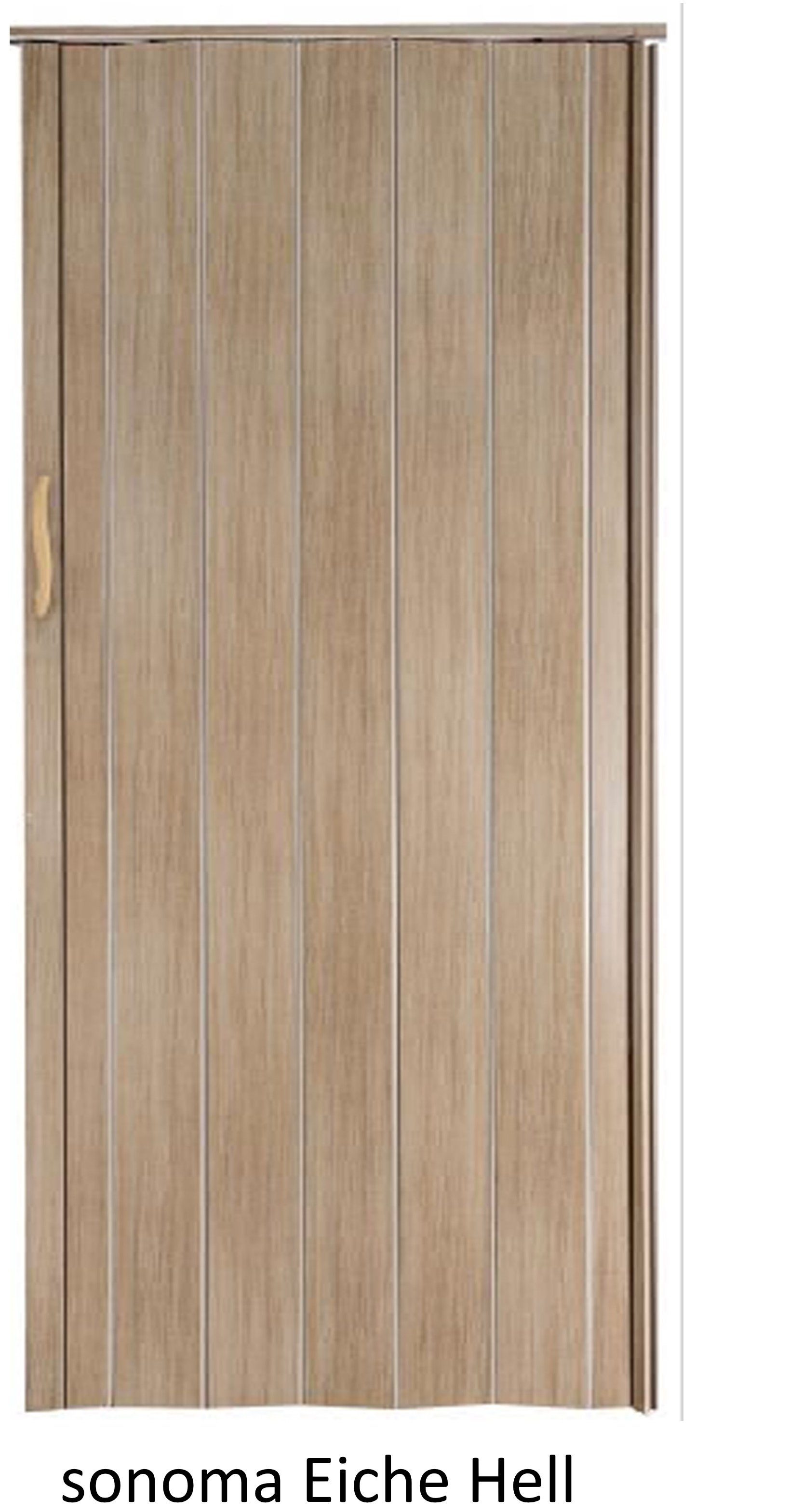 Standom Falttür Schiebetür 6 Farben H. 202 cm für Türbreite von 84 bis 109 günstig online kaufen