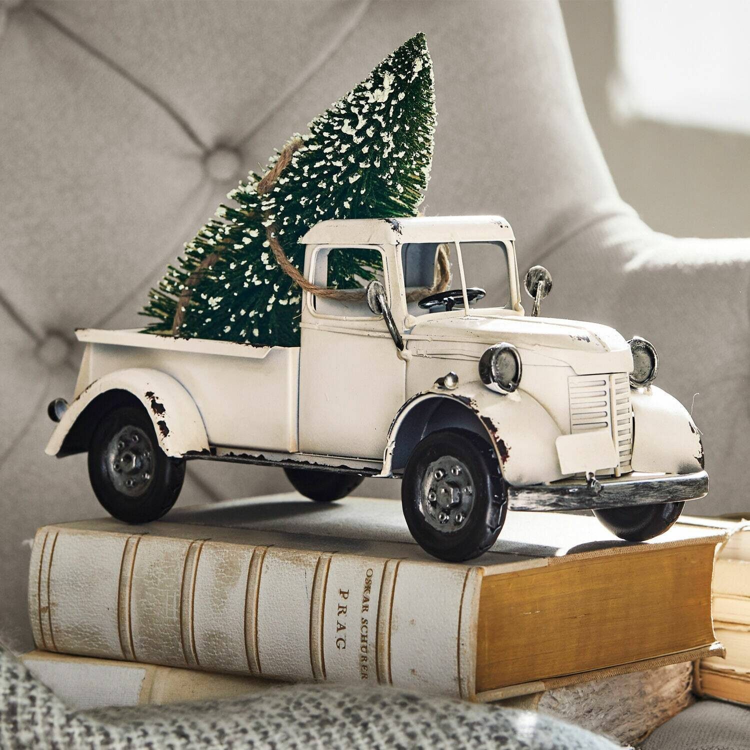 Mirabeau Weihnachtsfigur Deko-Auto Formis weiß (kein günstig online kaufen