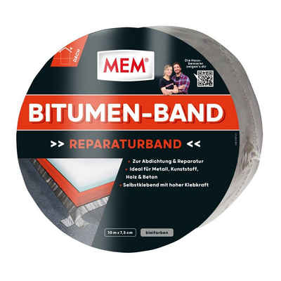 MEM Bauchemie Dichtband MEM Bitumen-Band 10 m x 7,5 cm blei