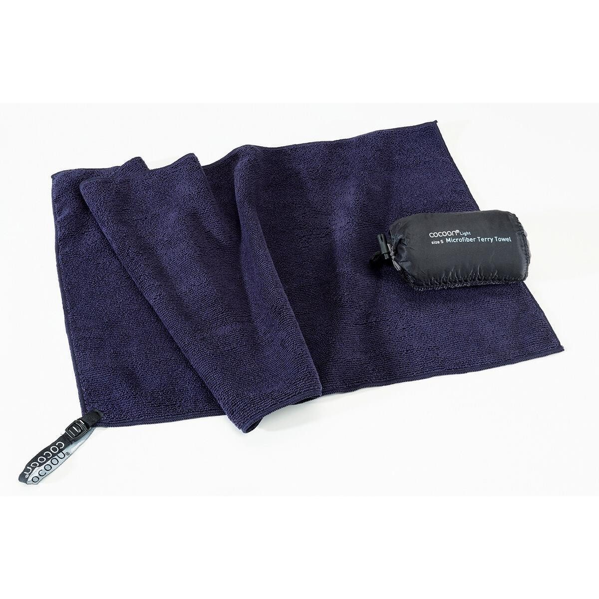 Cocoon Reisehandtuch COCOON Terry Towel Microfaser Handtuch leicht M 90x50 cm