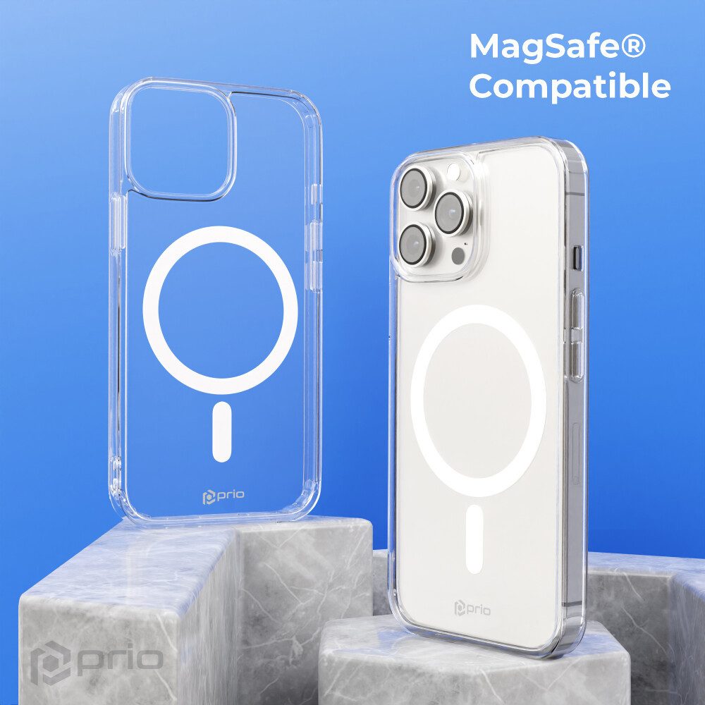 prio Handytasche prio Protective Case MAG for iPhone 13 Pro Max clear (Magnetische Schutzhülle)