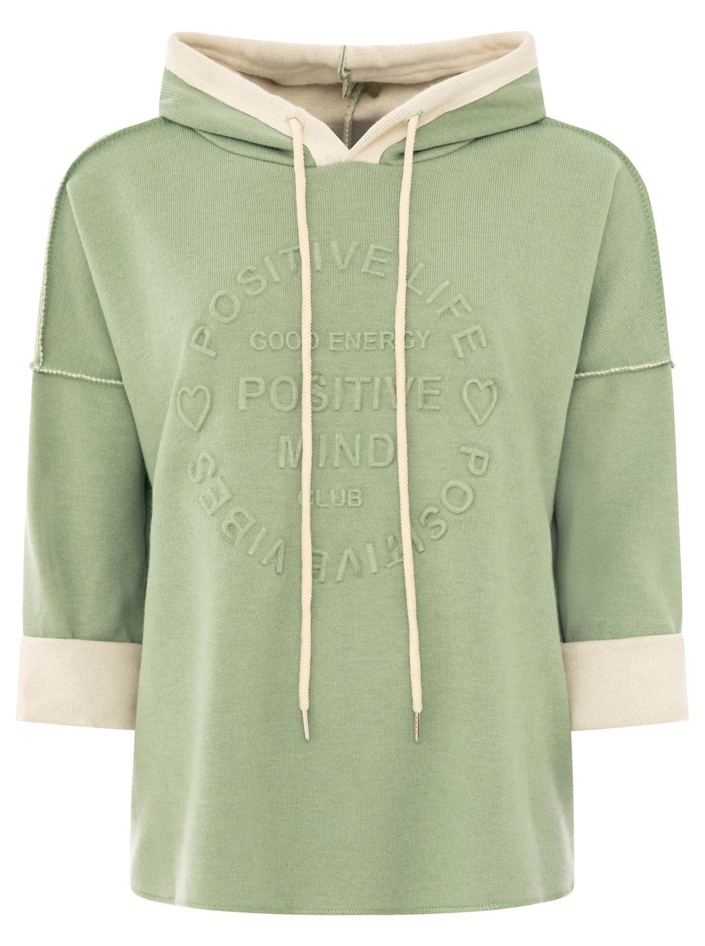 Zwillingsherz Hoodie "Positive Mind"