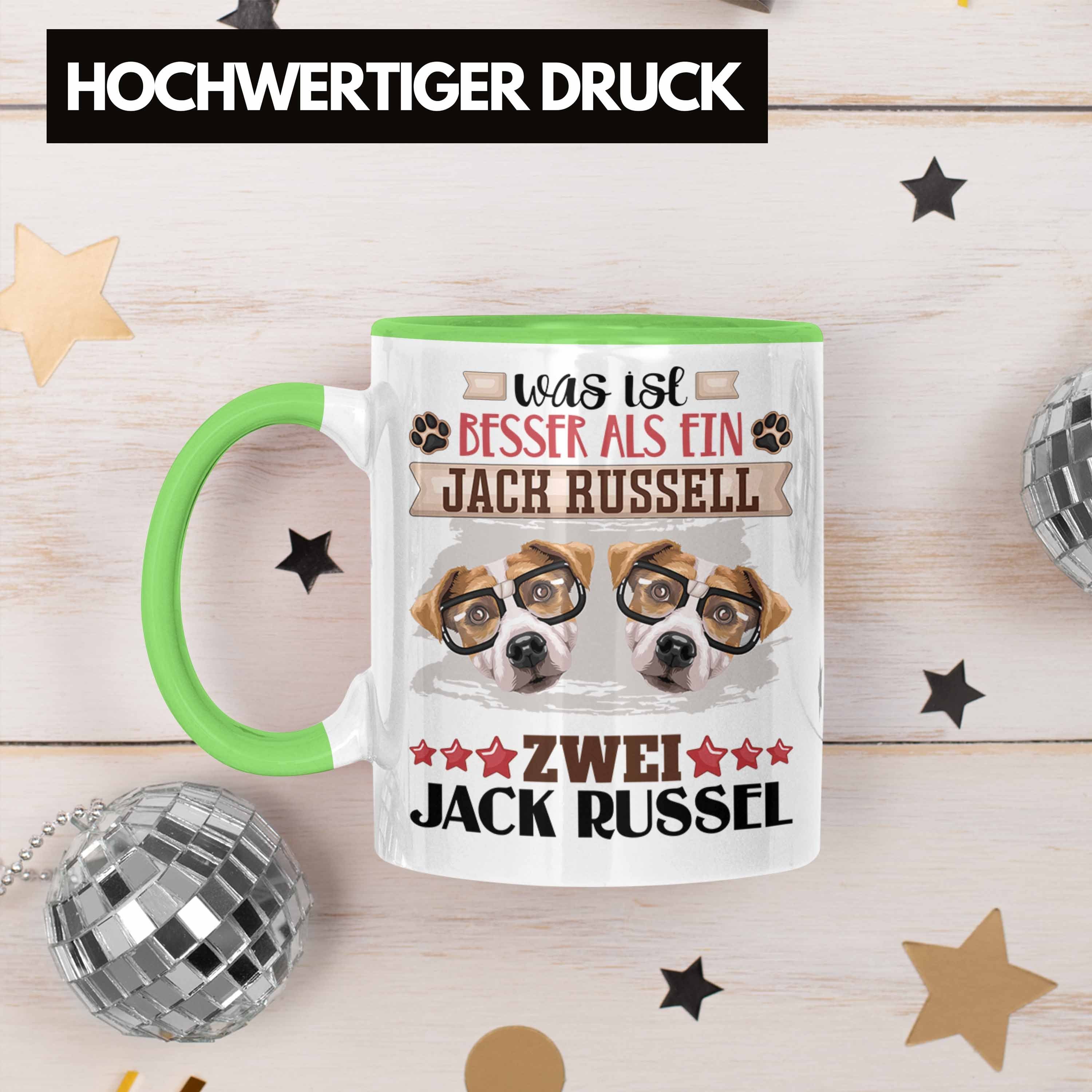 Jack Lustiger Spruch Besitzer Geschenk Geschenkidee Russel Grün Was Tasse Tasse Trendation I