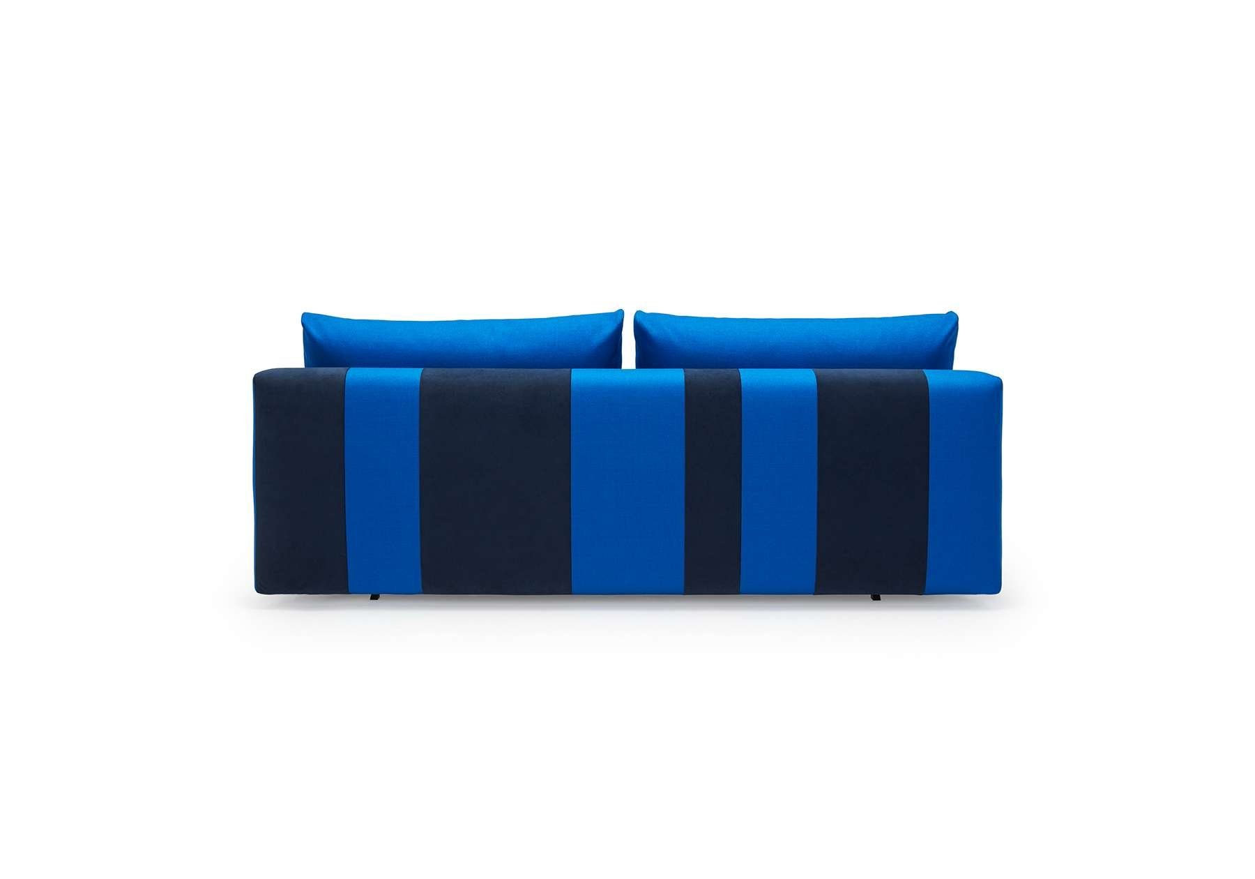Farbklecks 3-Sitzer LIVING der Patchwork, Conlix Wirklichkeit Ein ™ grauen in INNOVATION blau