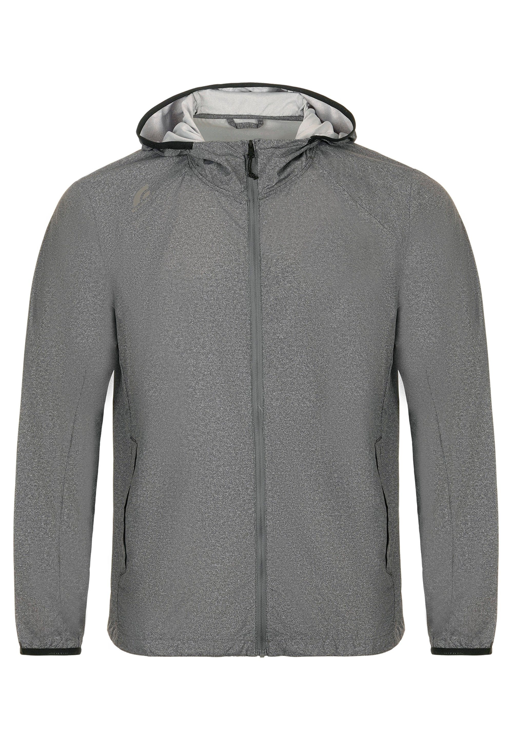 GIORDANO Outdoorjacke G Motion grau-meliert