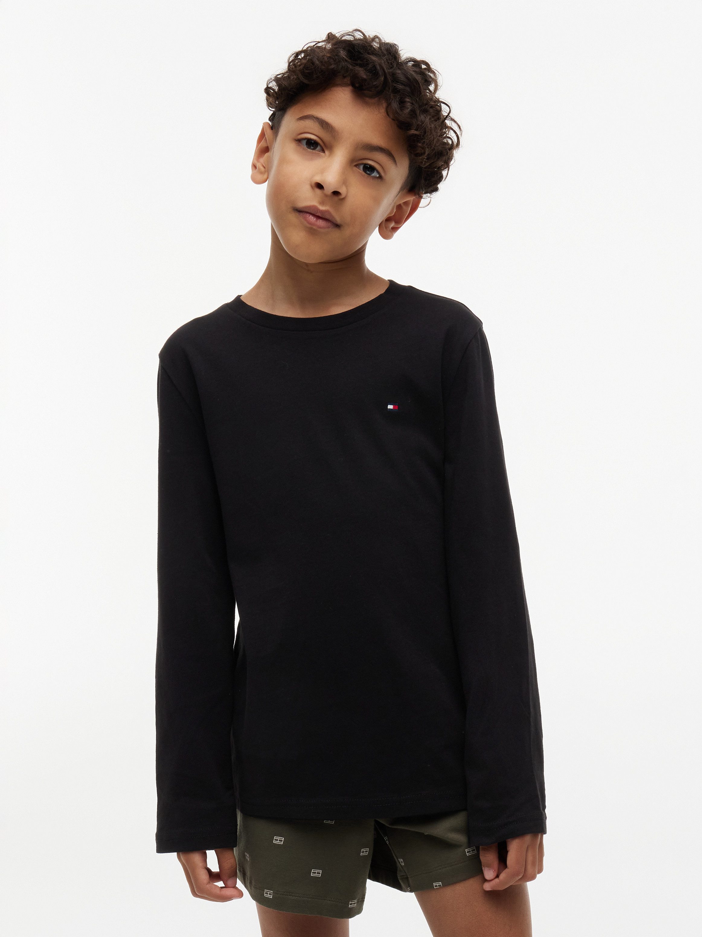 Tommy Hilfiger Underwear Langarmshirt 2P CN TEE LS (Packung, 2-tlg., 2er-Pack) mit Markenlabel