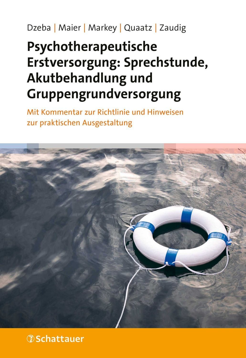 Psychotherapeutische Erstversorgung: Sprechstunde, Akutbehandlung und / Theresa Dzeba, Jonathan Gabriel Maier, Patrick S. Markey, Sarah Quaatz, Michael Zaudig