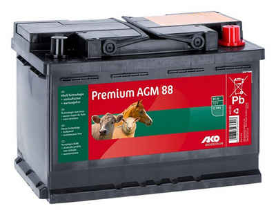 Kerbl Weidenzaun Kerbl AKO Premium AGM Batterie, 88 AH (C100), 441203