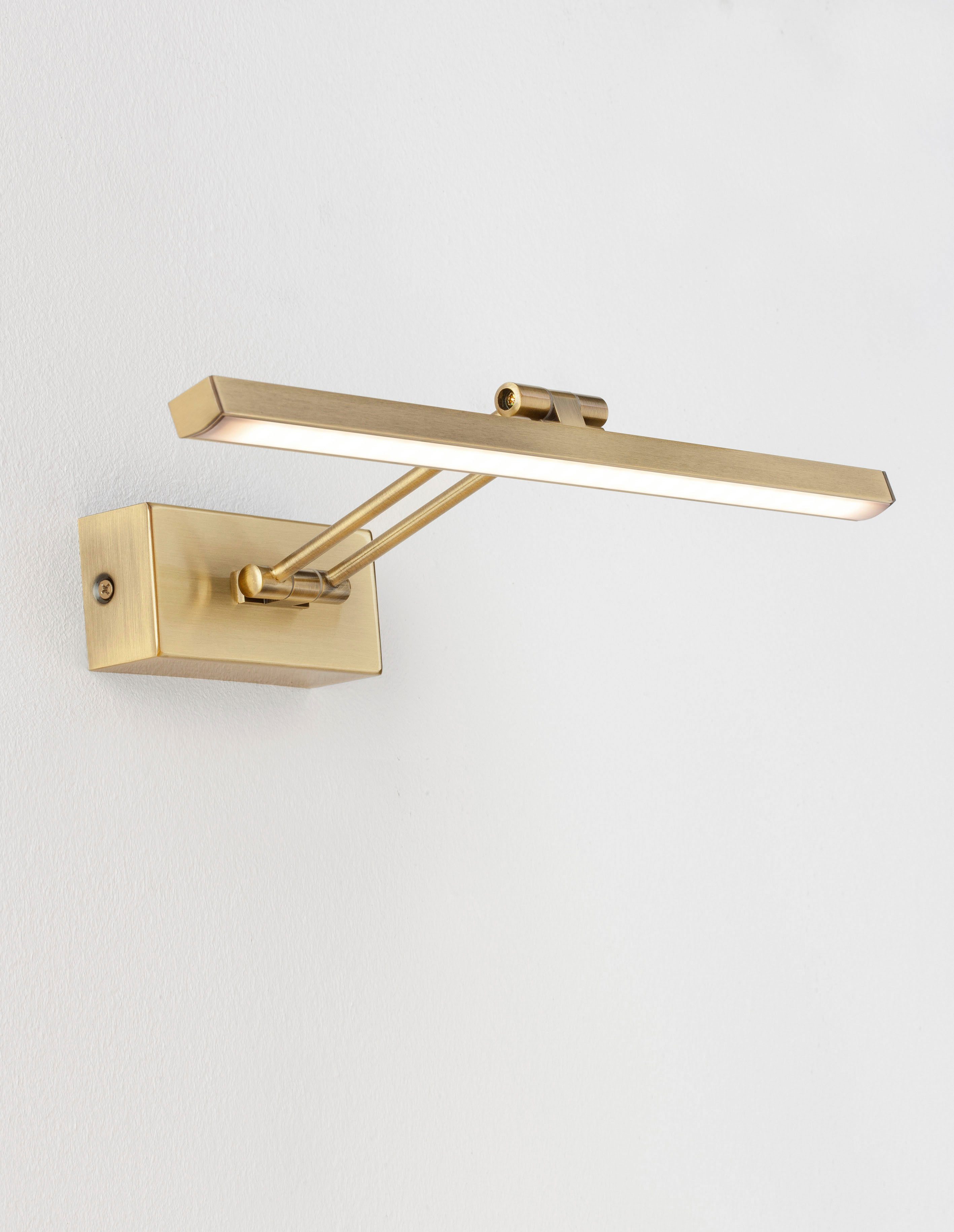 Nova Luce LED Bilderleuchte MARNELL, LED fest integriert, Warmweiß