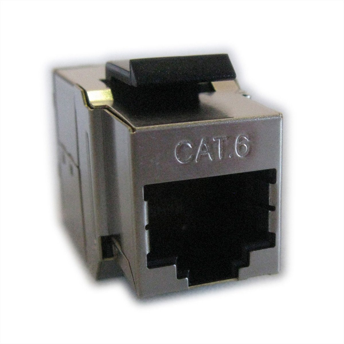 RJ-45 Kupplung, Keystone, geschirmt, Kat.6 (Class E) Netzwerk-Panel