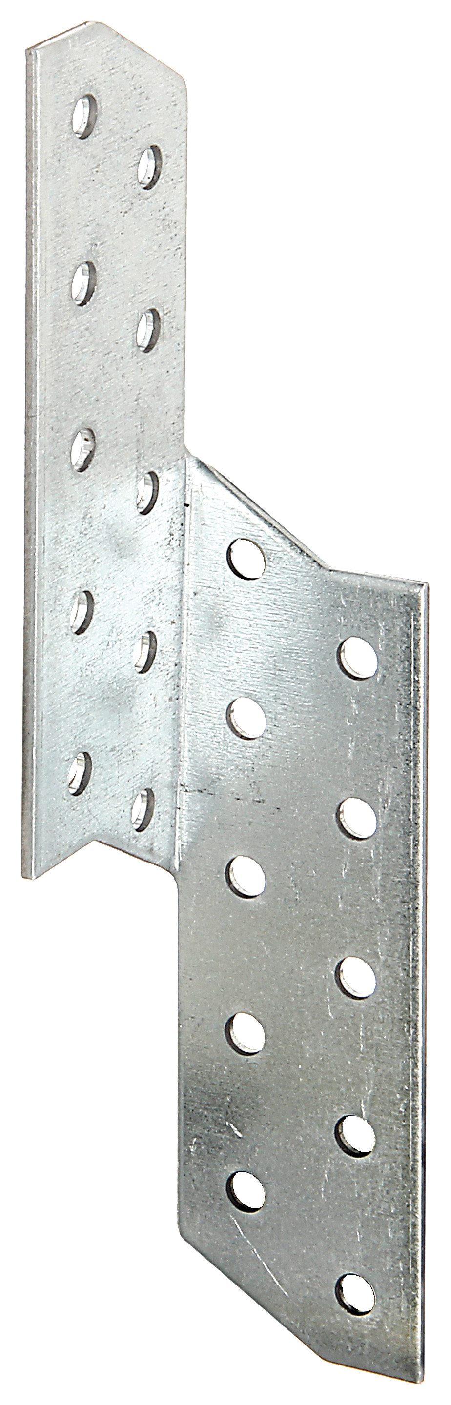 Alberts Zaunriegel Sparren-Pf.Anker,re,vz32x32x170VE100KAR 100 Stk., 100x Sparren-Pfettenanker Balkenschuh Pfostenträger Träger 32x32x170mm