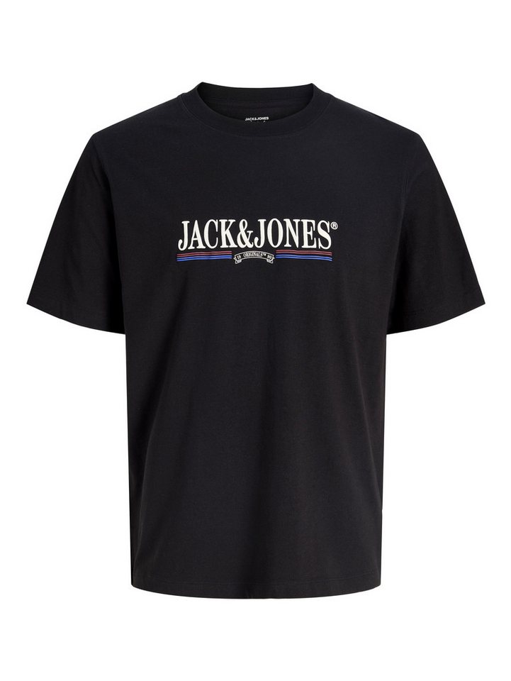 Jack & Jones PlusSize T-Shirt JORFREDERIKSBERG GRAPHIC BOX TEE SS PLS Baumwolle, regular fit