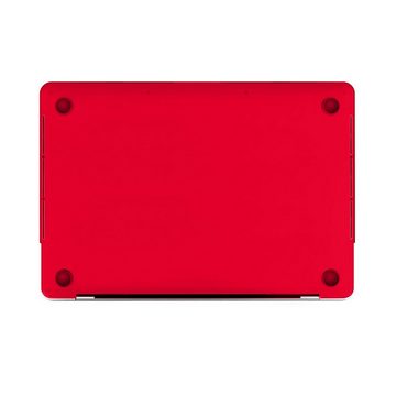 KMP Creative Lifesytle Product Laptop-Hülle Schutzhülle für 13" MacBook Pro mit touch bar Red-Translucent 33,02 cm (13 Zoll), Hülle, Tasche, leicht, Schutz, Schale, dünn, Laptop Hülle, Schutzhülle