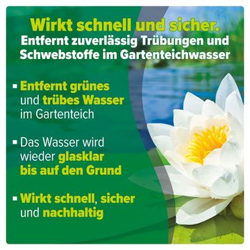 AQUALITY Gartenpflege-Set Gartenteich TeichKlärer SPEED+ 3in1, Nachhaltig