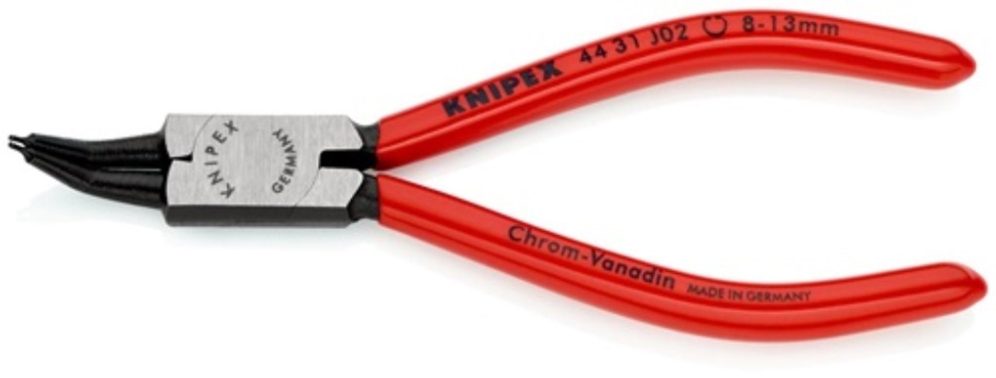 Knipex Sicherungsring Sicherungsringzange J 02 f.Bohrungen D.8-13mm KNIPEX für Innenringe i