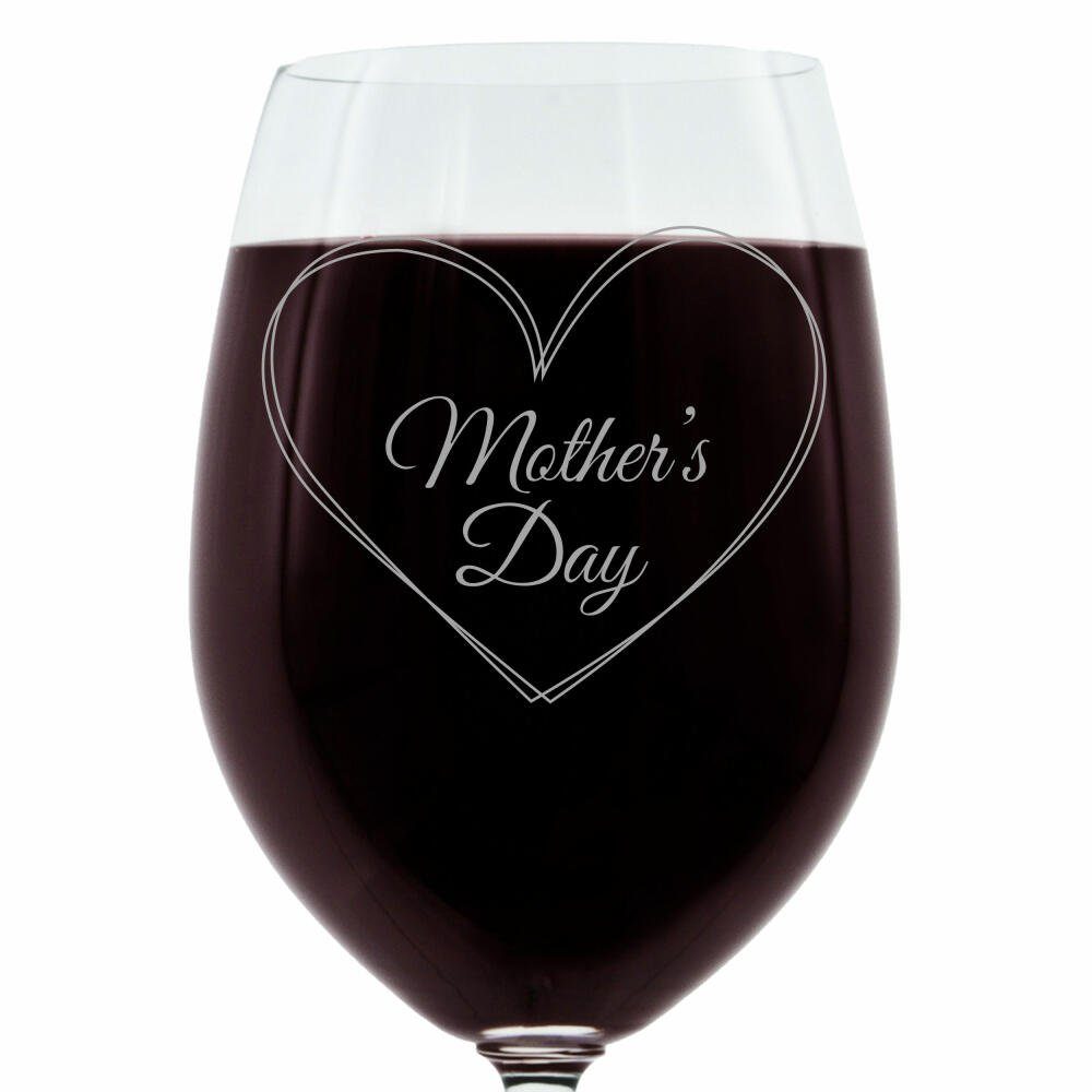 LEONARDO Weinglas Mothers Day, Glas, lasergraviert