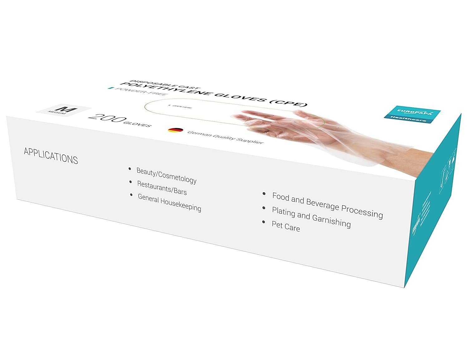 EUROPAPA Einweghandschuhe 100, 200, 300 Vorteilspack CPE transparenz Einweg günstig online kaufen
