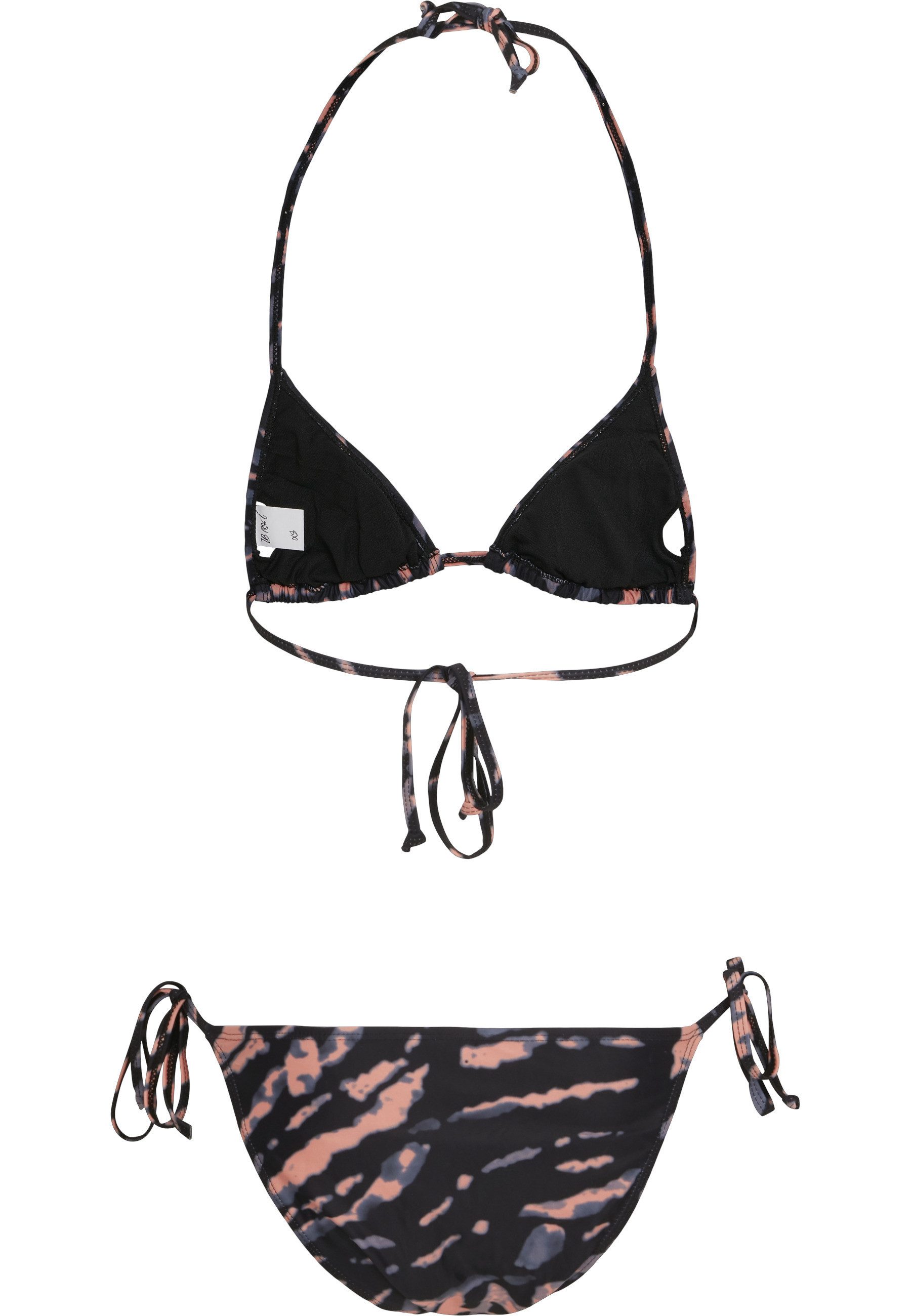 URBAN CLASSICS Bügel-Bikini Urban Classics Damen Ladies Tie Dye Bikini