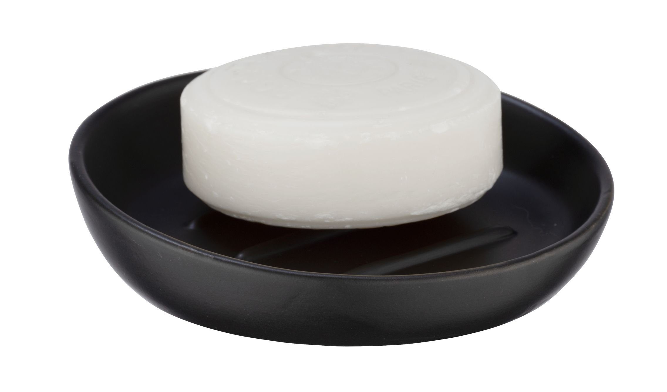 WENKO Badregal WENKO Seifenablage BADI BHT 11.50x3x11.50 cm schwarz