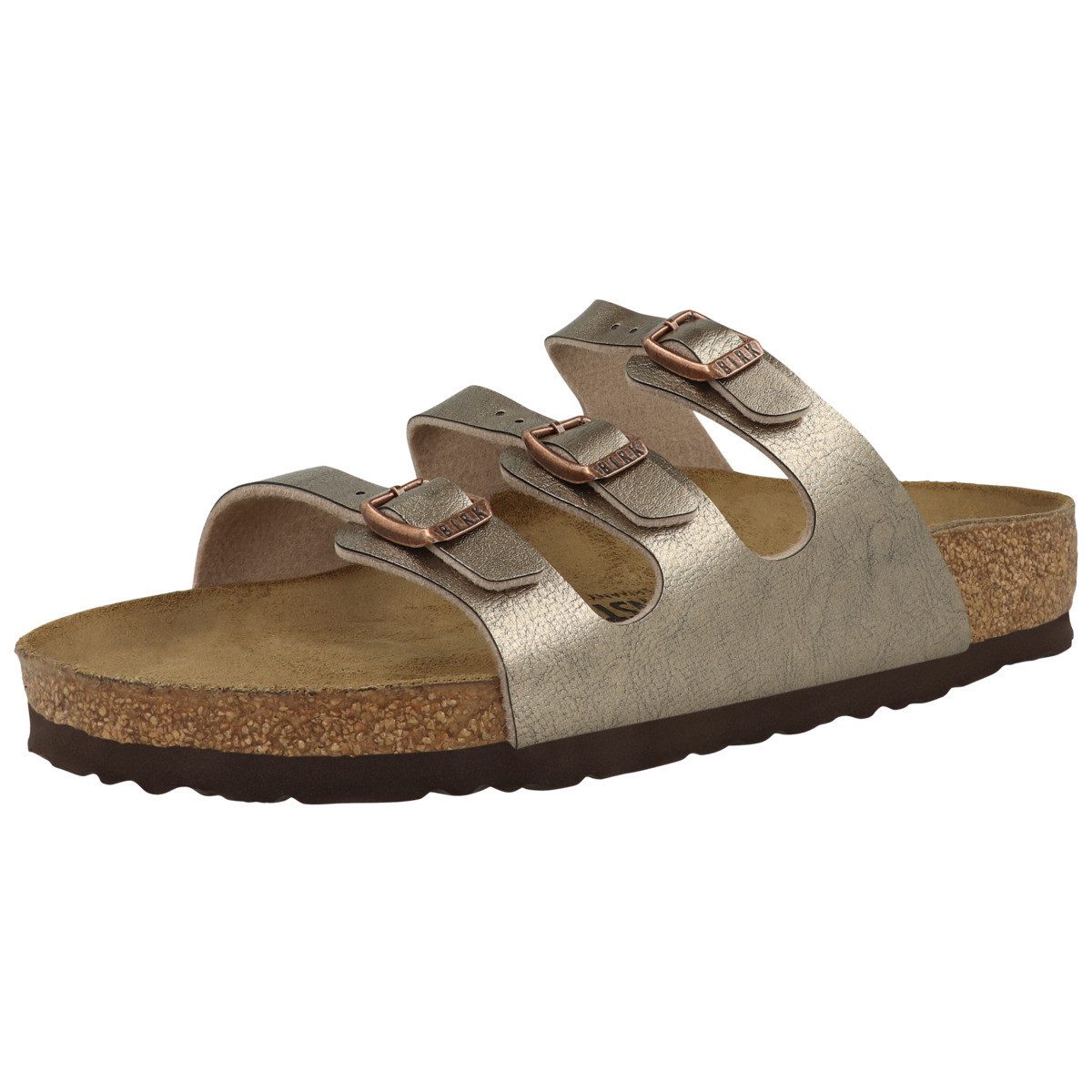 Birkenstock Florida Birko-Flor Graceful normal Damen Sandale Sandaletten, Sommerschuhe, Badeschuhe, Riemchen, Schlappen – Bild 4 von 5