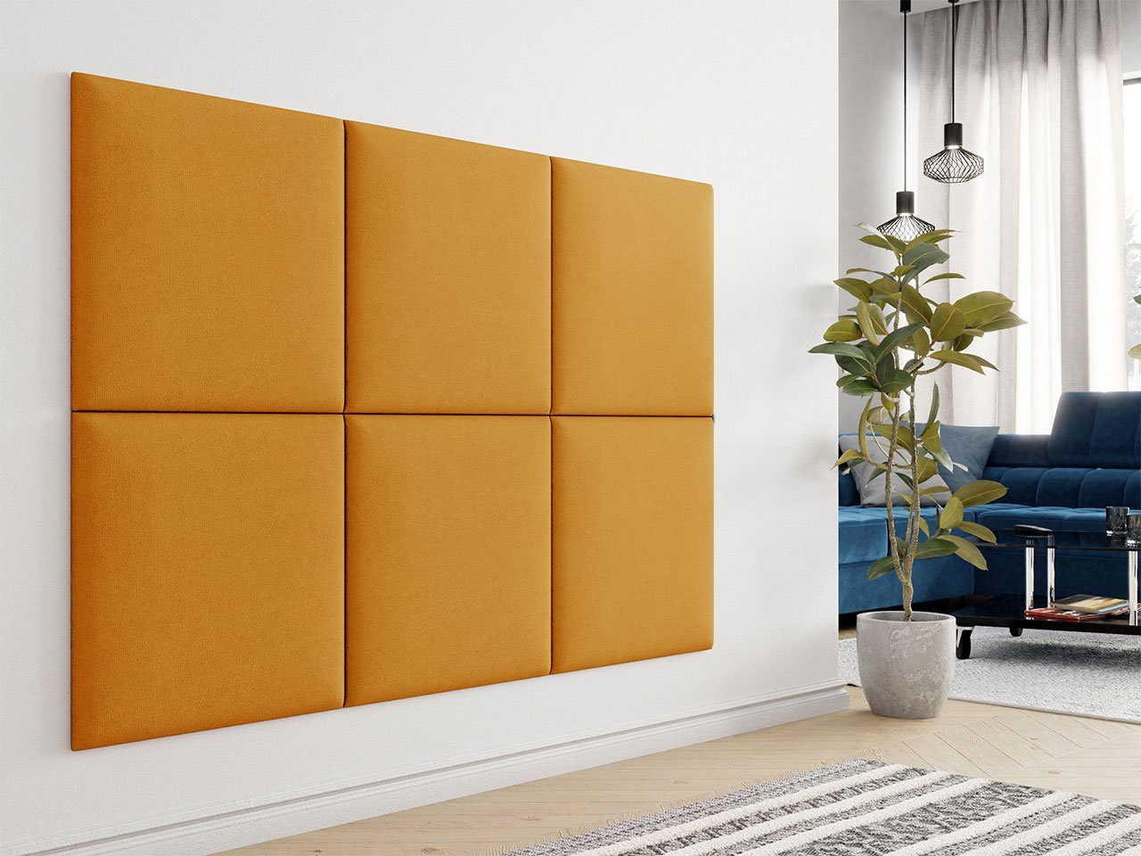 MIRJAN24 Wandpaneel Pag 60x60, Gepolstert Wandpaneel günstig online kaufen