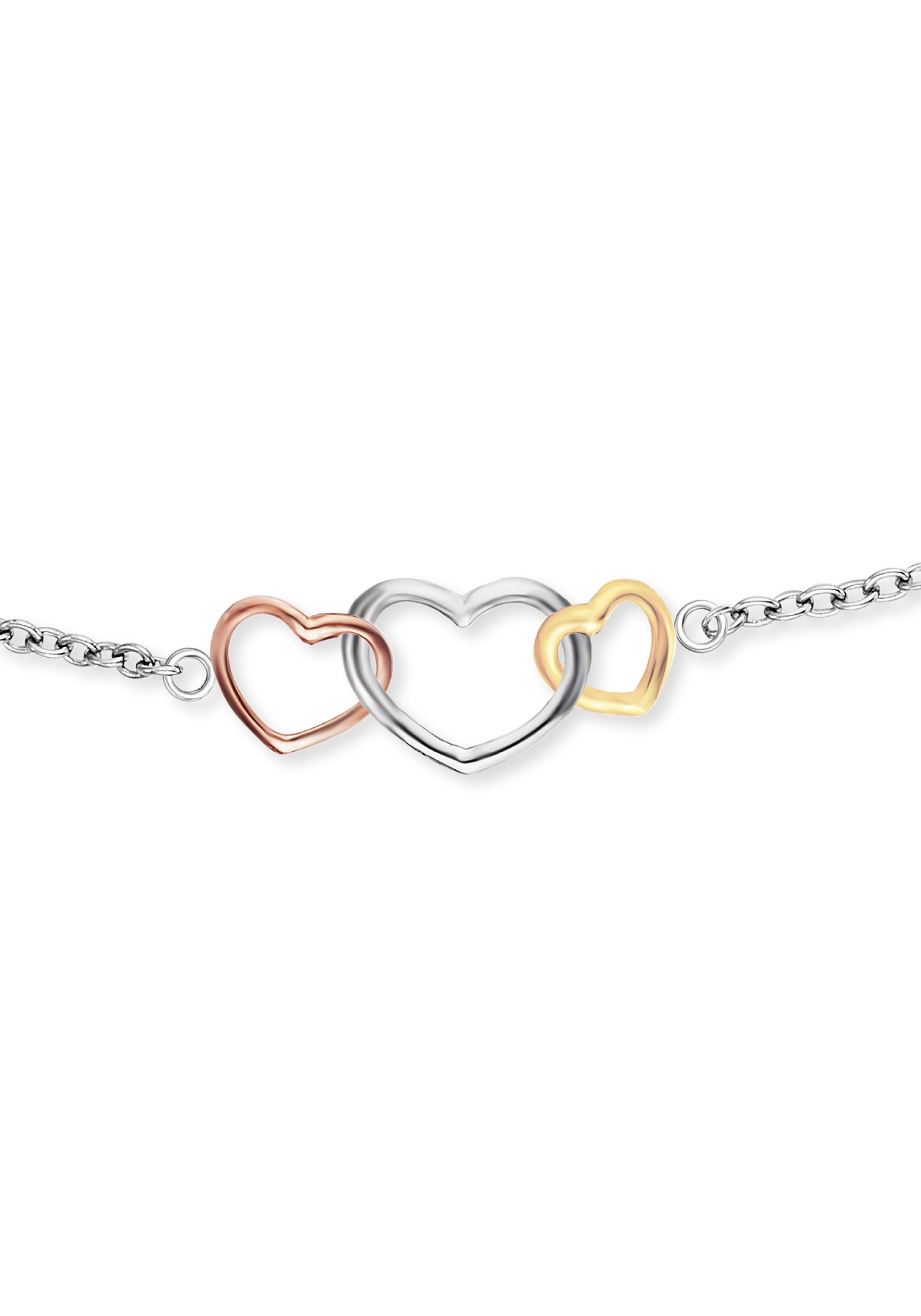 Engelsrufer Armband 3 HERZEN TRICOLOR, RB-WITHLOVE-03 günstig online kaufen