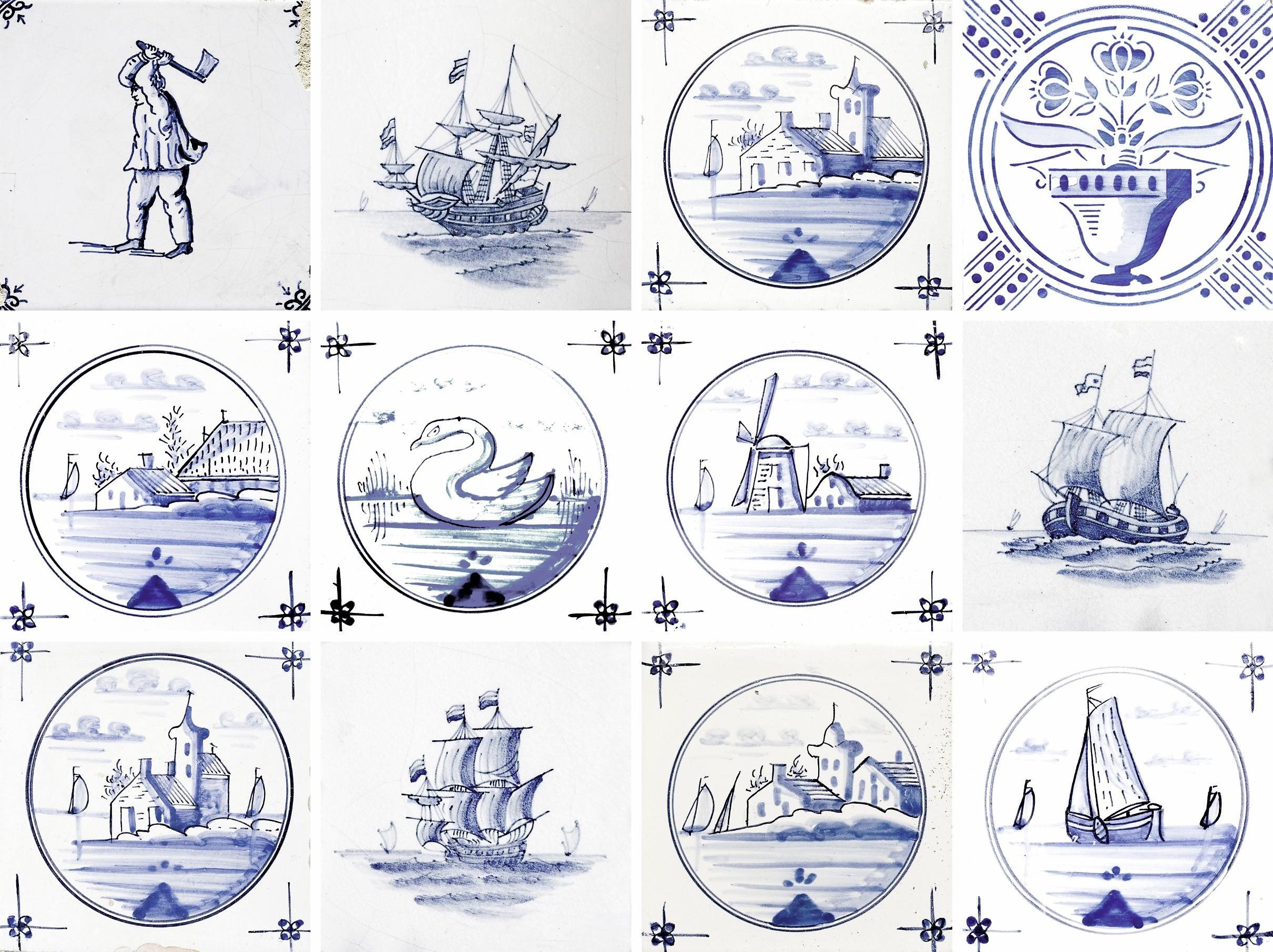 Home affaire Fliesenaufkleber Maritim (12 St), günstig online kaufen