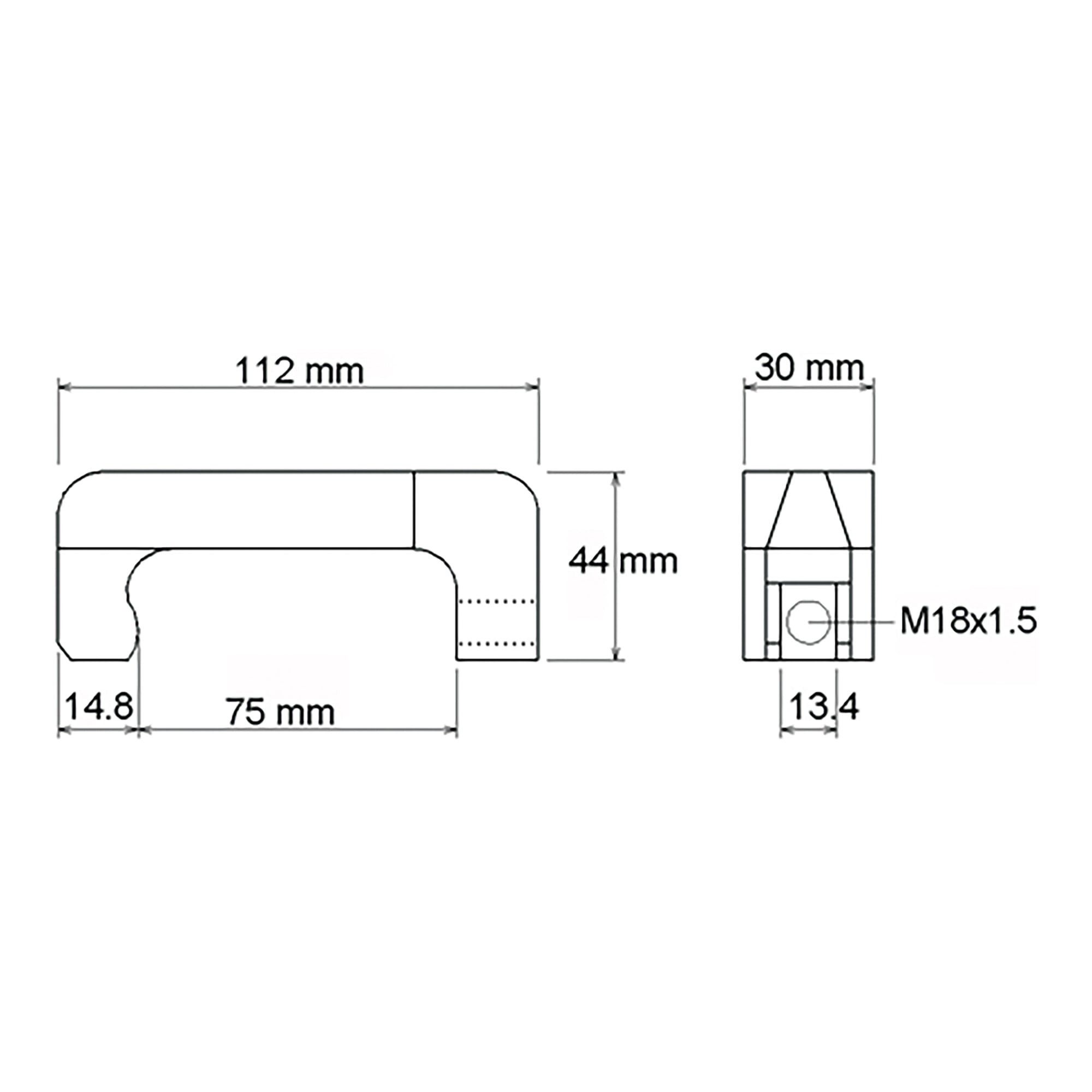 BGS technic Kompressor BGS Injektor-Ausziehklaue 7777-2, 13 mm