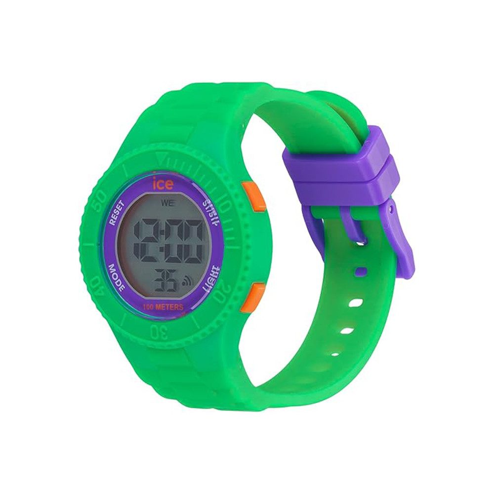 ice-watch Digitaluhr Ice-Watch Ice Digit Green Purple Orange (S) 021616, Hochwertiges Produkt mit zeitlosem Design, sorgfältiger Verarbeitung