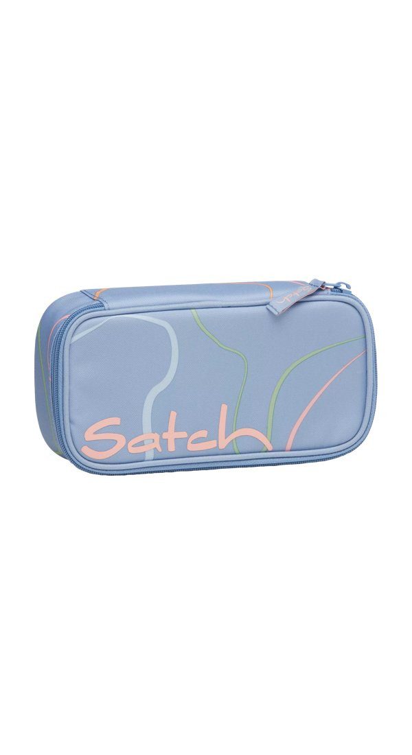 Satch Federmäppchen Schlamperbox, (2-tlg), inklusive Geodreieck und Stundenplan