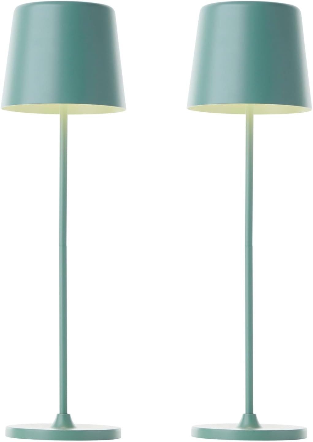lightling LED Außen-Tischleuchte Sal, LED fest integriert, warmweiß, Dimmer, höhenverstellbar, Akku, USB-C, IP44 Spritzwasserschutz