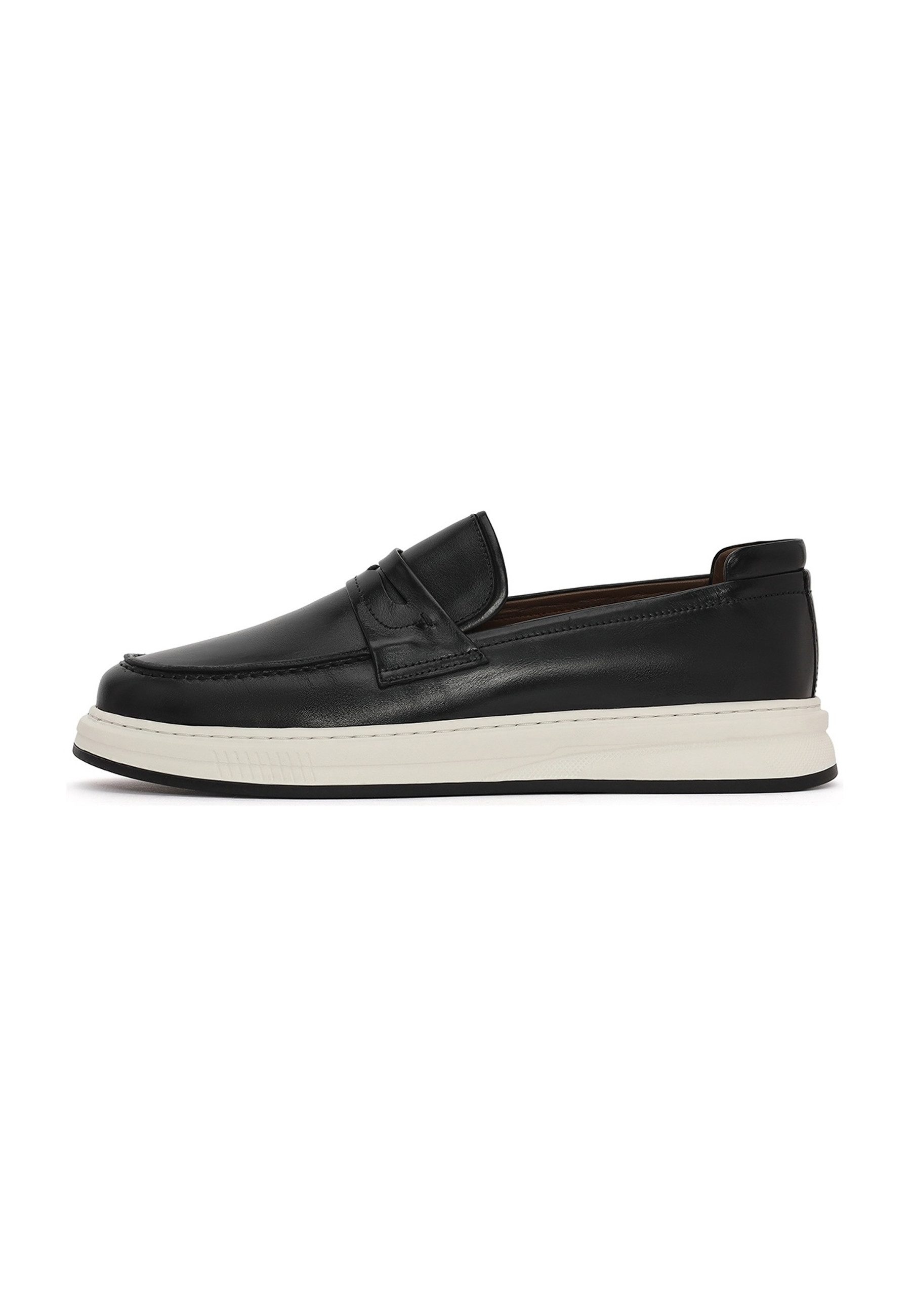Lässige Loafer aus Leder Loafer