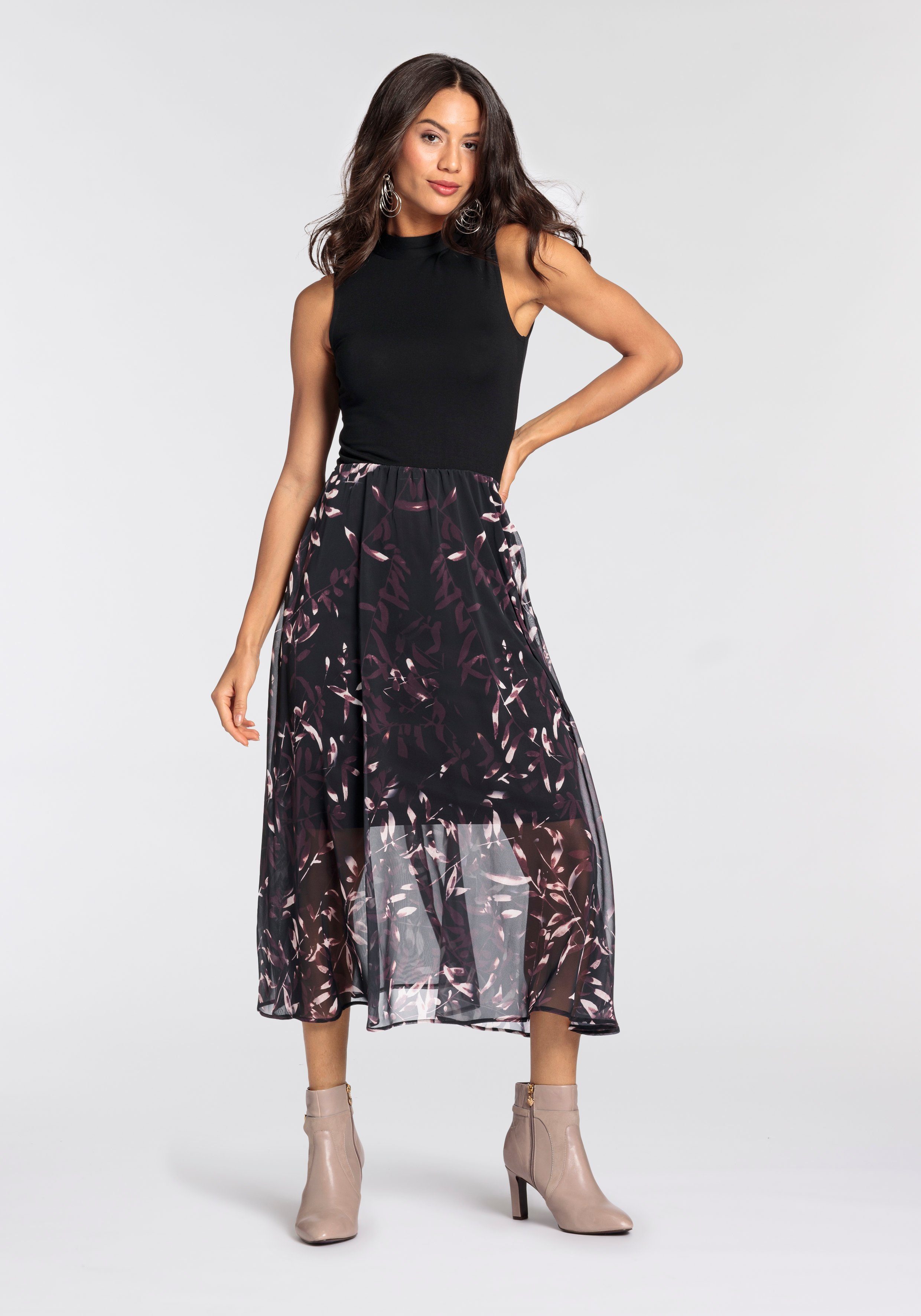 Scott NEUE Blumen-Print Laura KOLLEKTION - mit elegantem Chiffonkleid