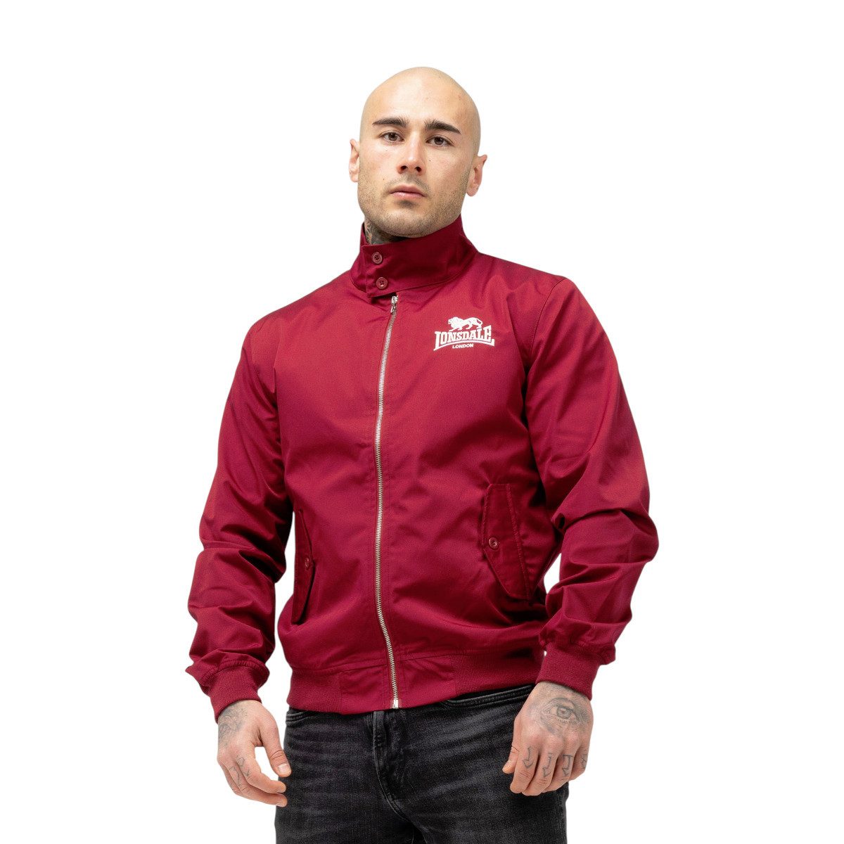 Lonsdale Steppjacke Classic (1-St., kein Set) Farblich abgesetztes Innenfutter