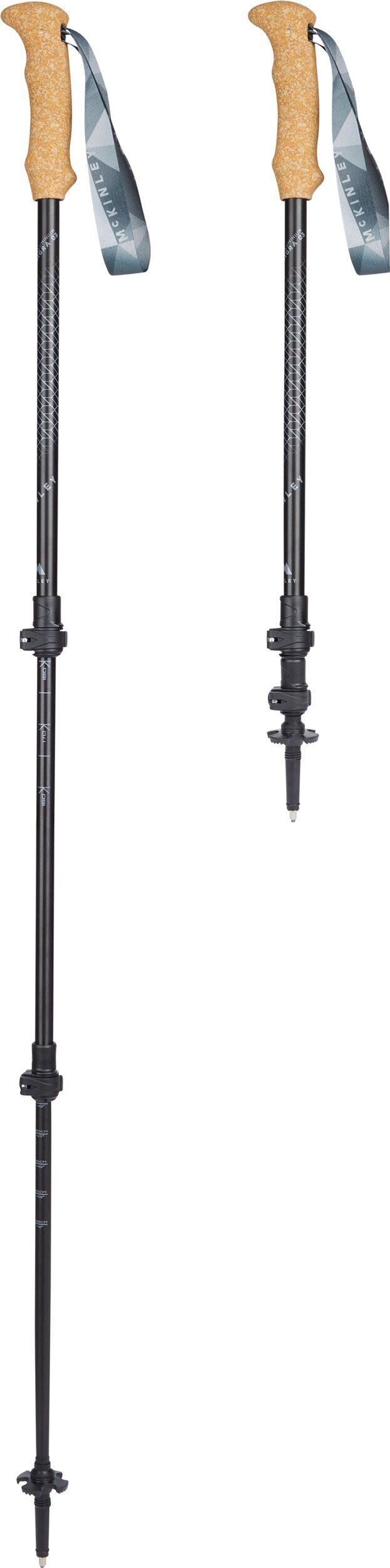 McKINLEY Wanderstöcke Wander-Stock Minah QL BLACK/CHARCOAL