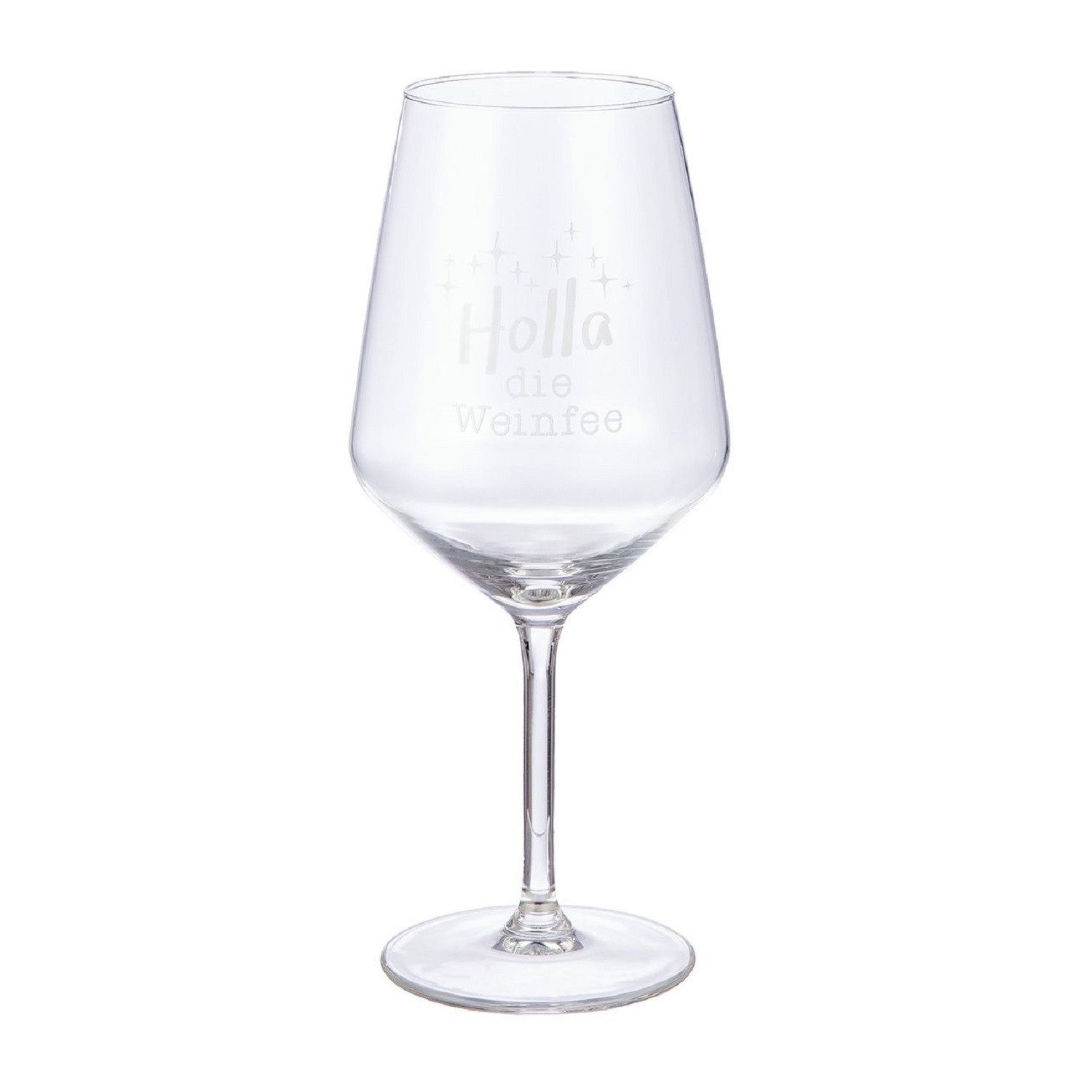 GILDE Weinglas 'Holla die Weinfee' 530ml, Glas