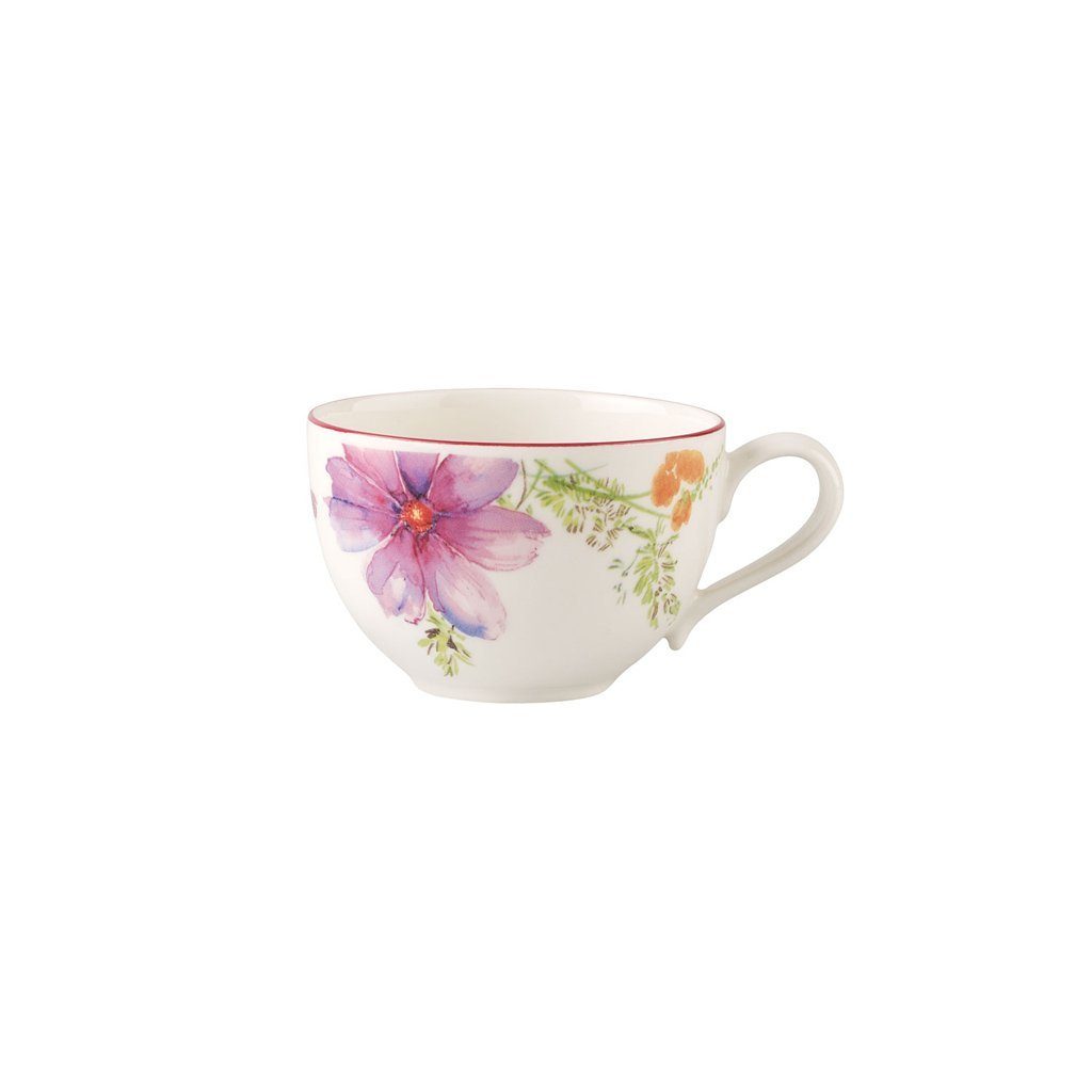 Villeroy & Boch Tasse Mariefleur Frühstückstasse, 1-tlg., Porzellan, Premium Porcelain, mikrow.- & spülm.sicher, Made in Germany