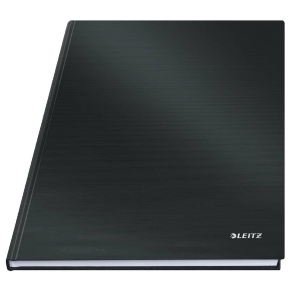 LEITZ Notizbuch 46640095 Notizbuch kariert Schwarz Anzahl der Blätter: 80 DIN A4, Hardcover