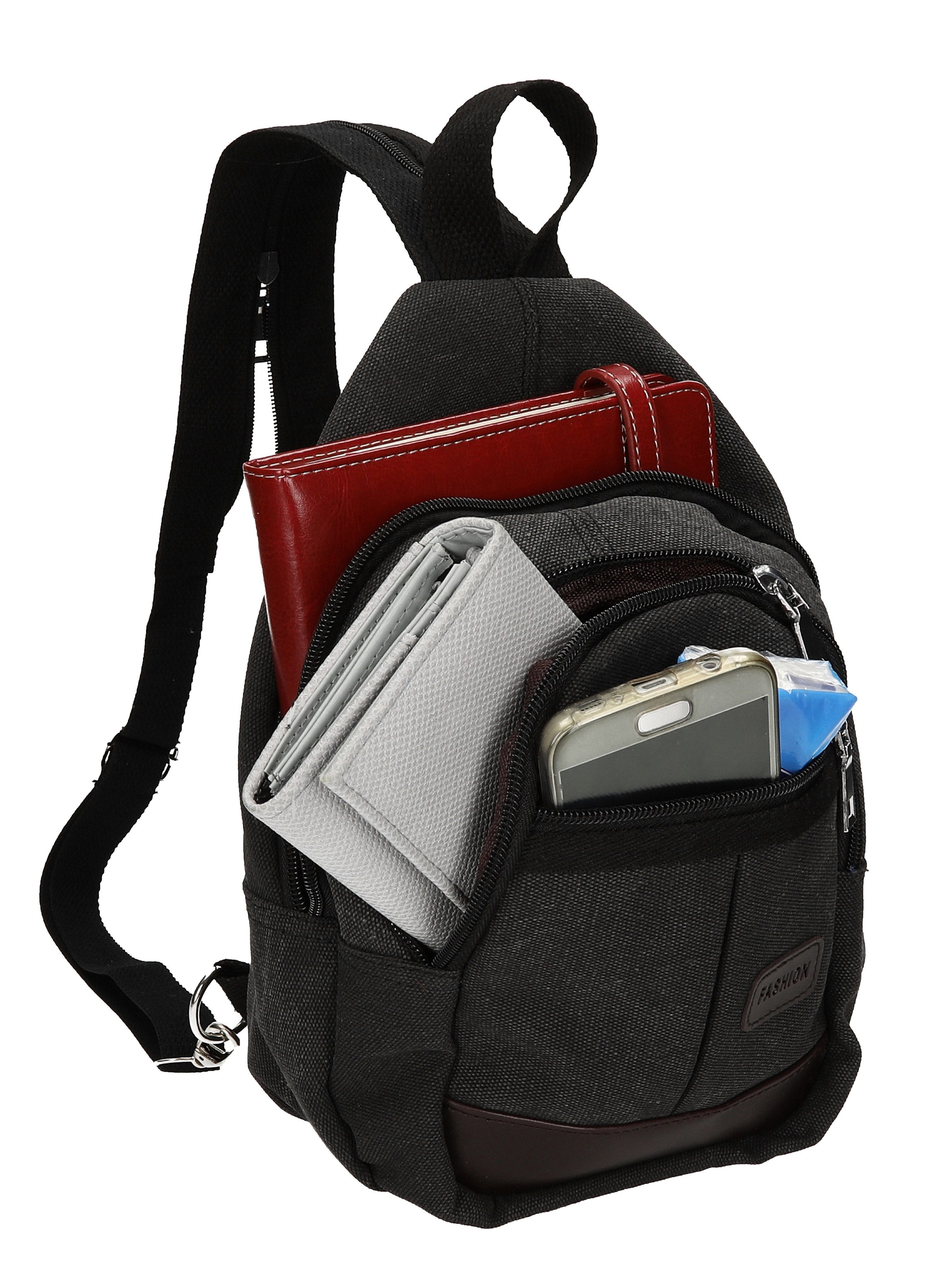 Betz Tagesrucksack Brusttasche Sling Rucksack SLINGBAG mit 3 Fächern (1-tlg)