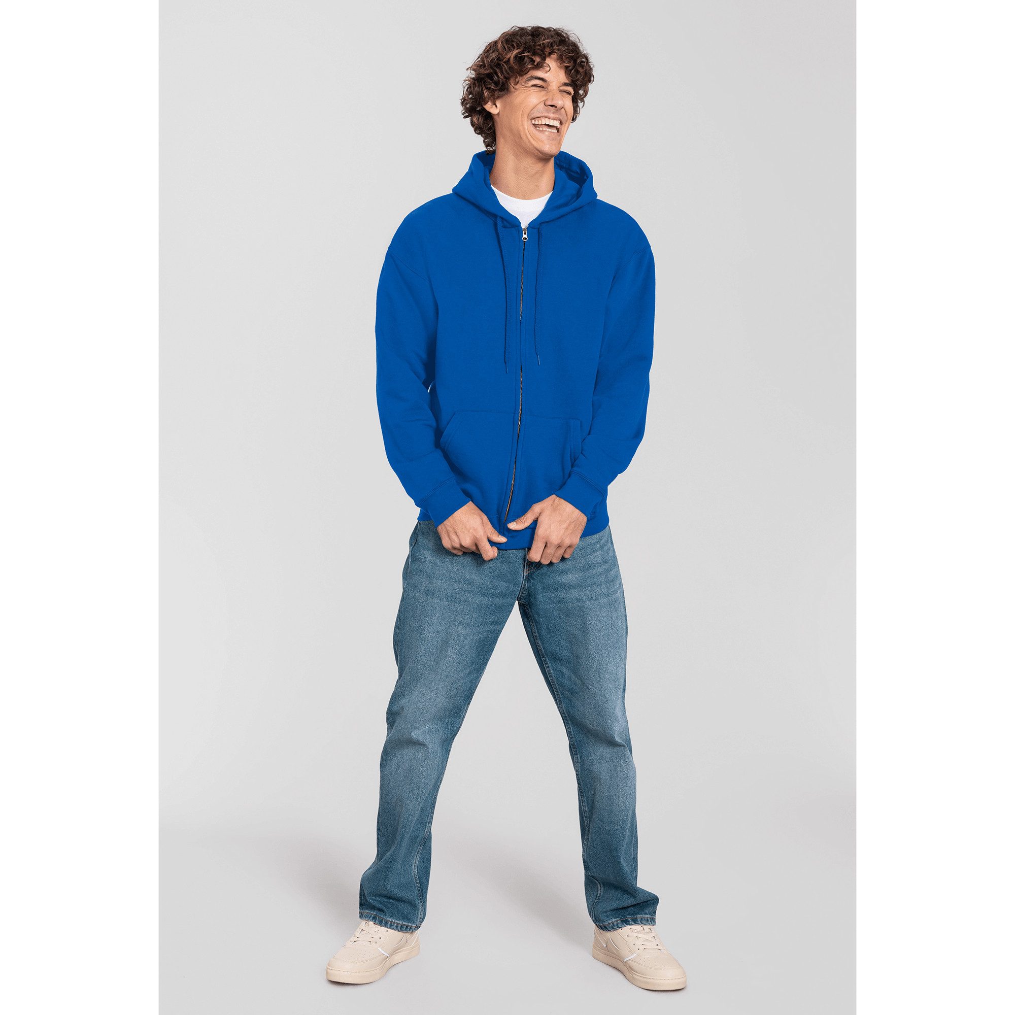 Fruit of the Loom Sweatjacke Iconic Premium Kapuzen Sweatjacke – Bild 5 von 5