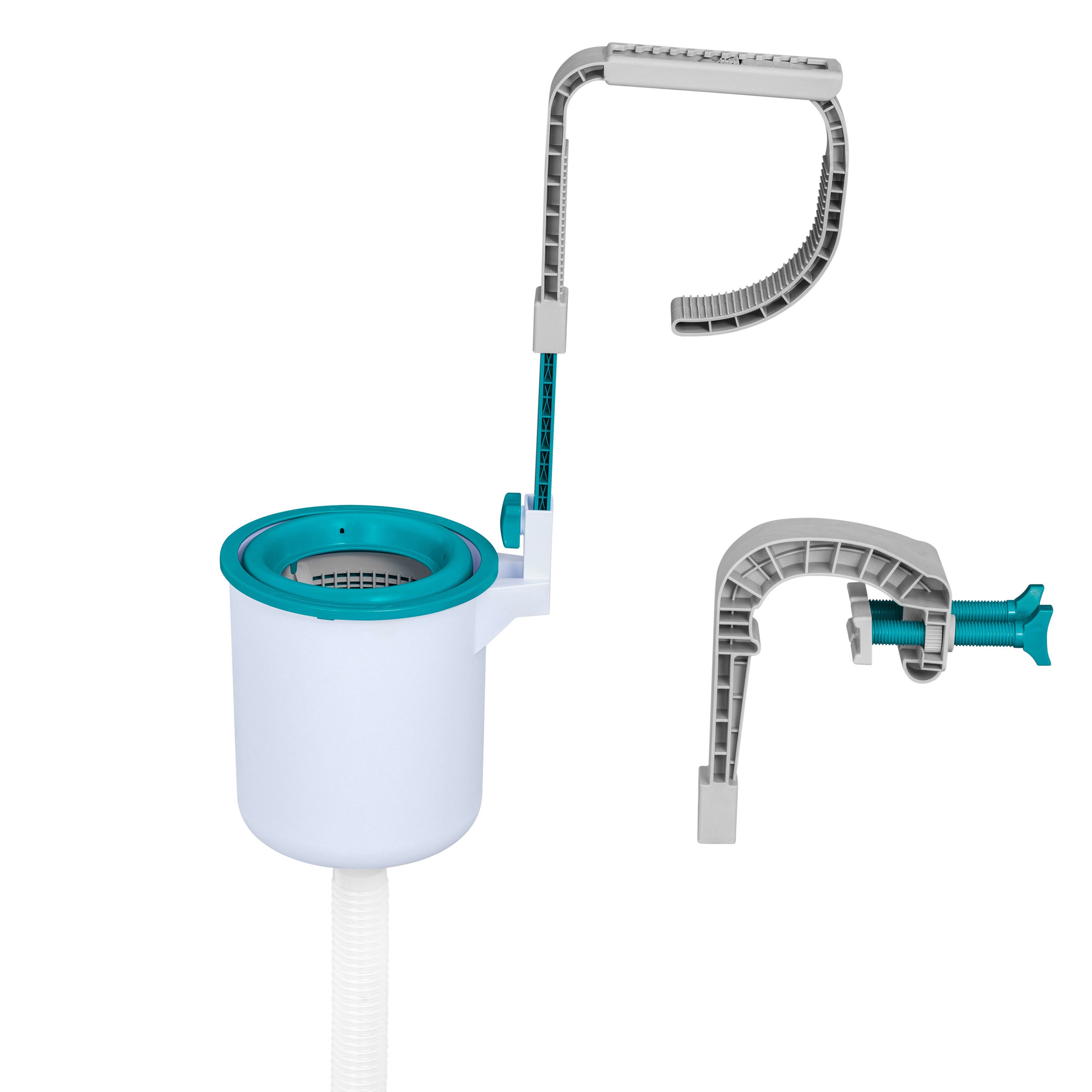 Bestway Skimmer Bestway Flowclear Einhängeskimmer für Filtersysteme bis 4 Meter, Einfache Installation, langlebiges Material