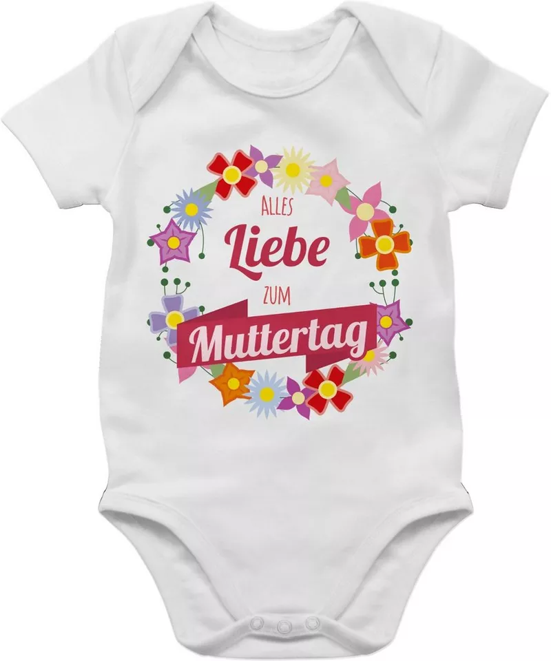 Shirtracer Shirtbody Alles Liebe zum Muttertag (1-tlg) Muttertagsgeschenk