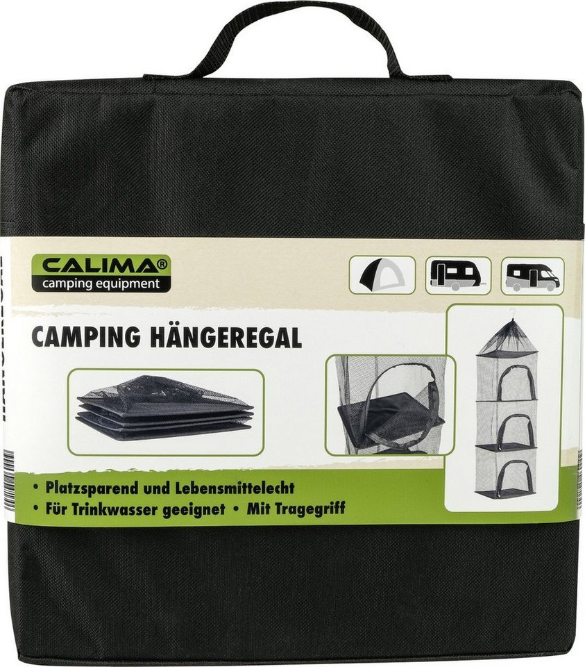 CALIMA Wohnwagenschutzhülle Calima Camping Hängeregal 30x30x110cm,  ausgeklappt