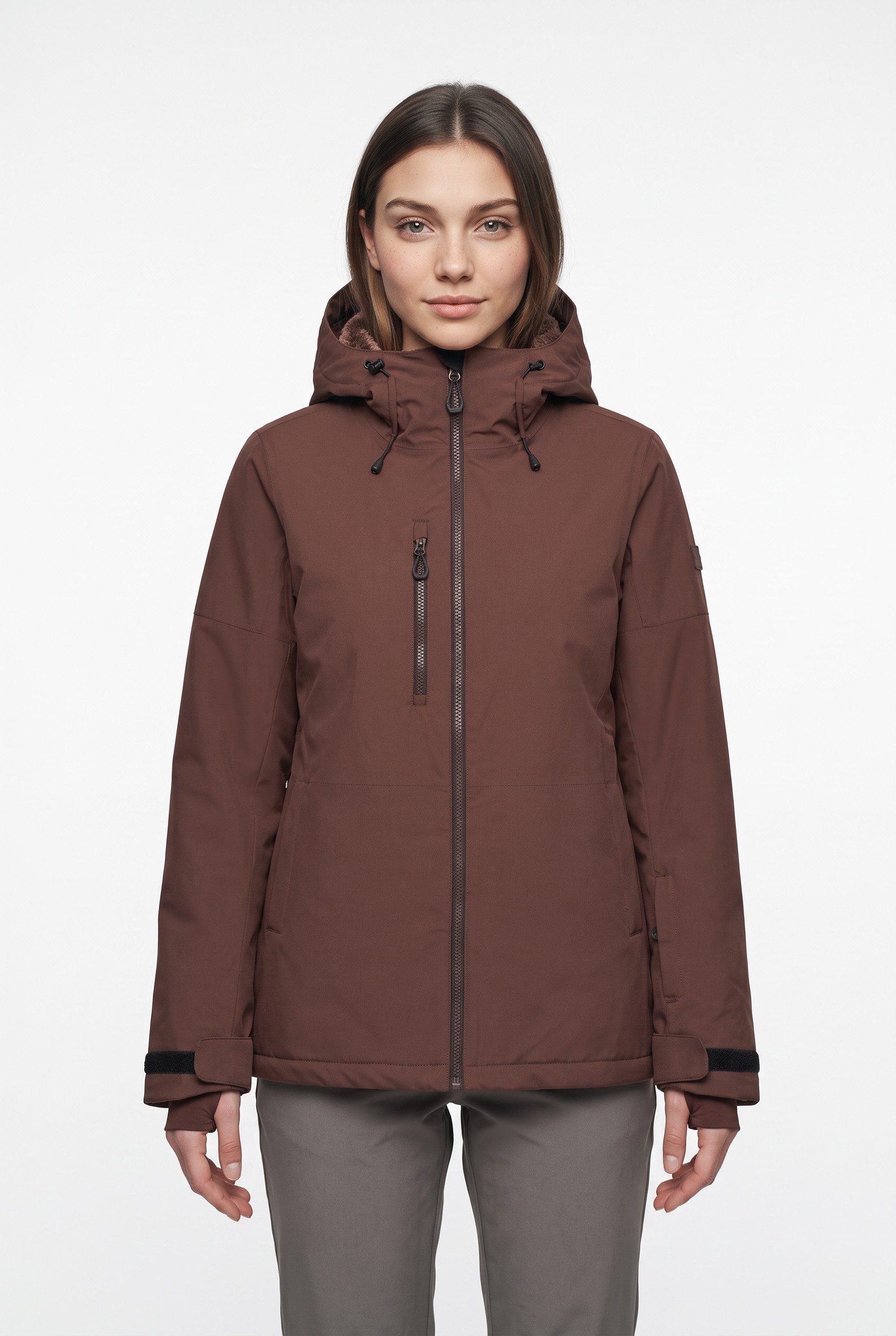 Icepeak Skijacke ICEPEAK CATHAY wasserabweisendes Material, mit Reißverschluss, windabweisend