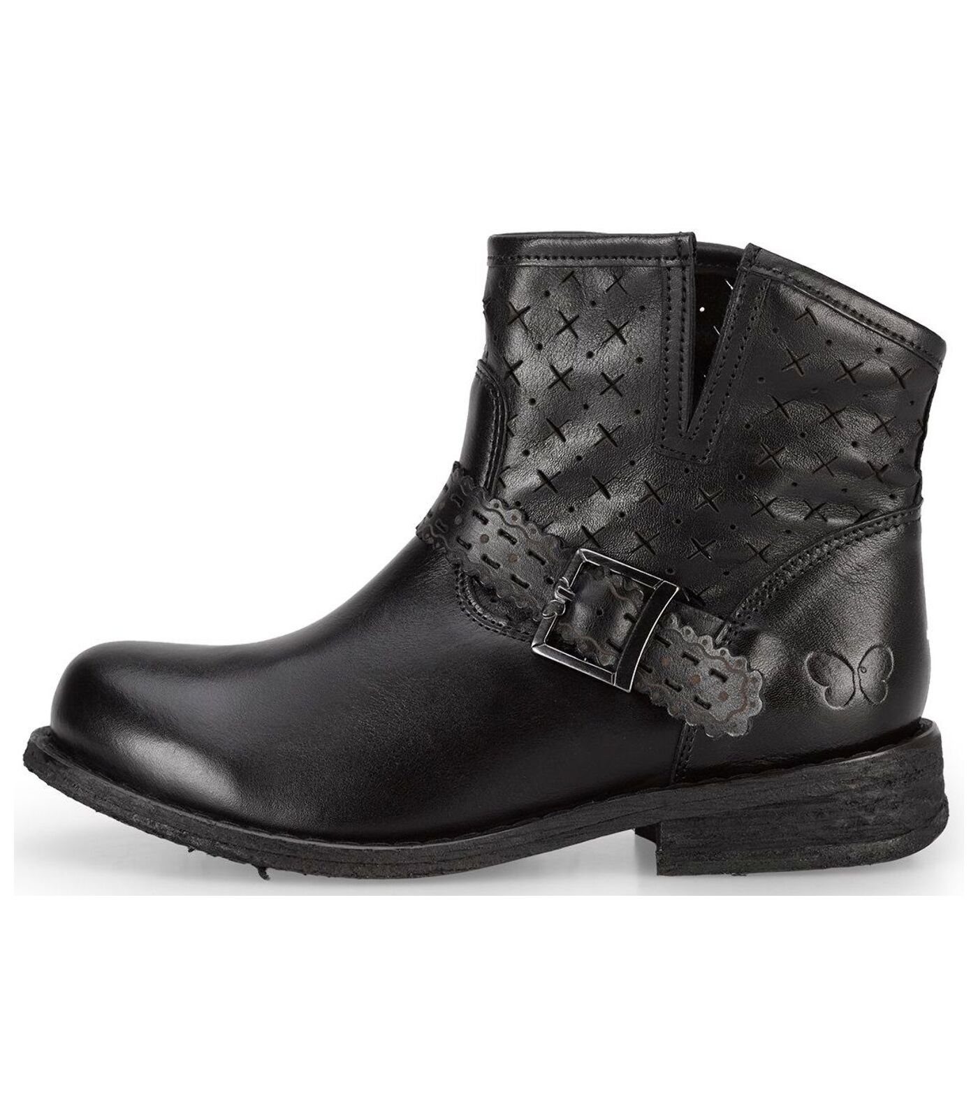 Felmini Wide Fit Stiefelette Leder Stiefelette günstig online kaufen